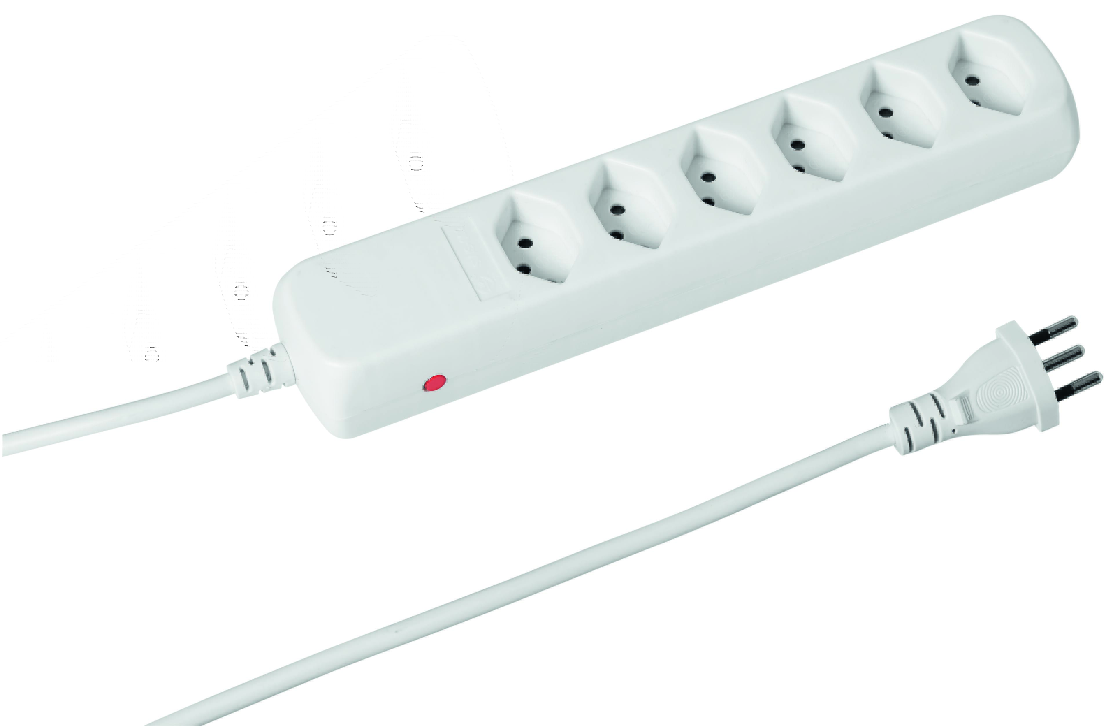 Steffen POWER EASY 6xT13 RS 1.5m White