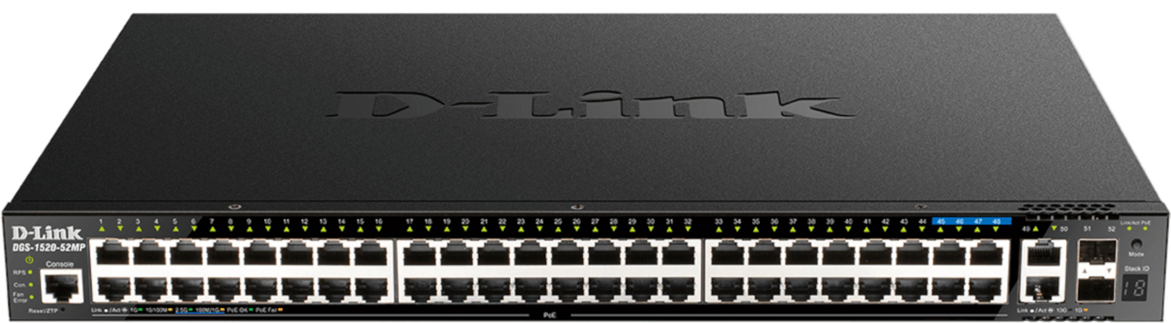 D-Link DGS-1520-52MP/E PoE Switch