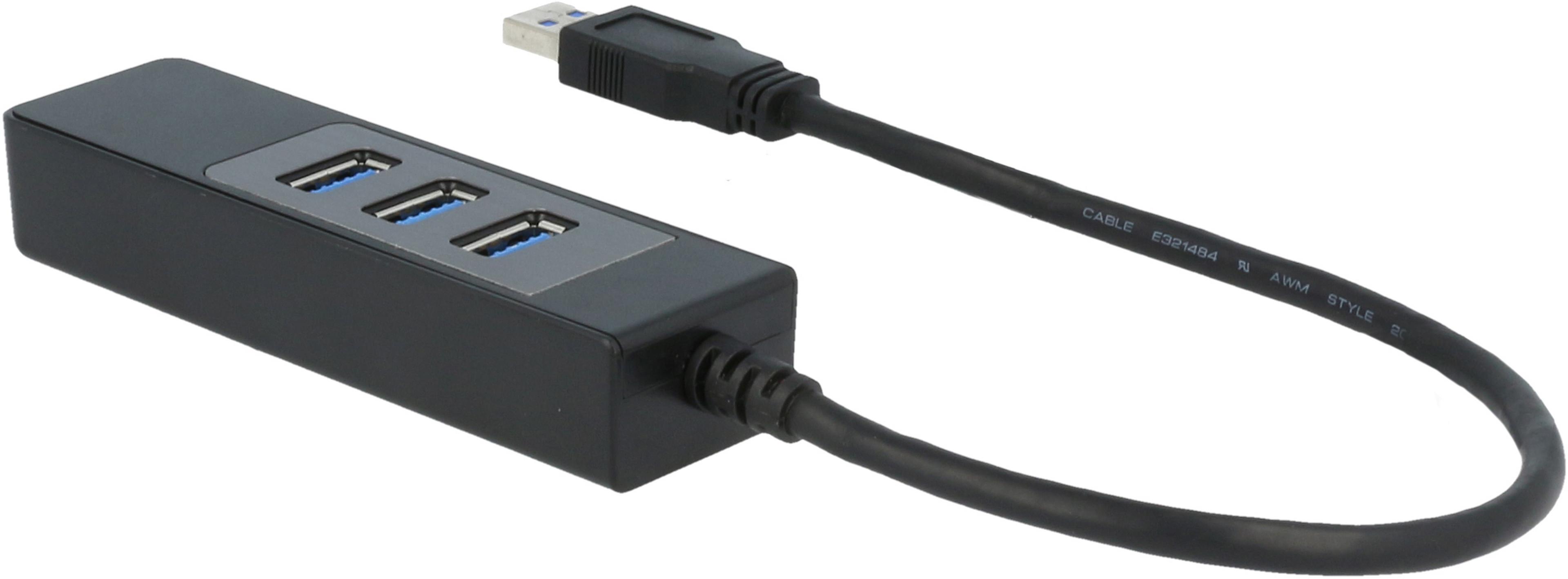 ARTICONA USB Hub 3.0 3-Port + RJ45