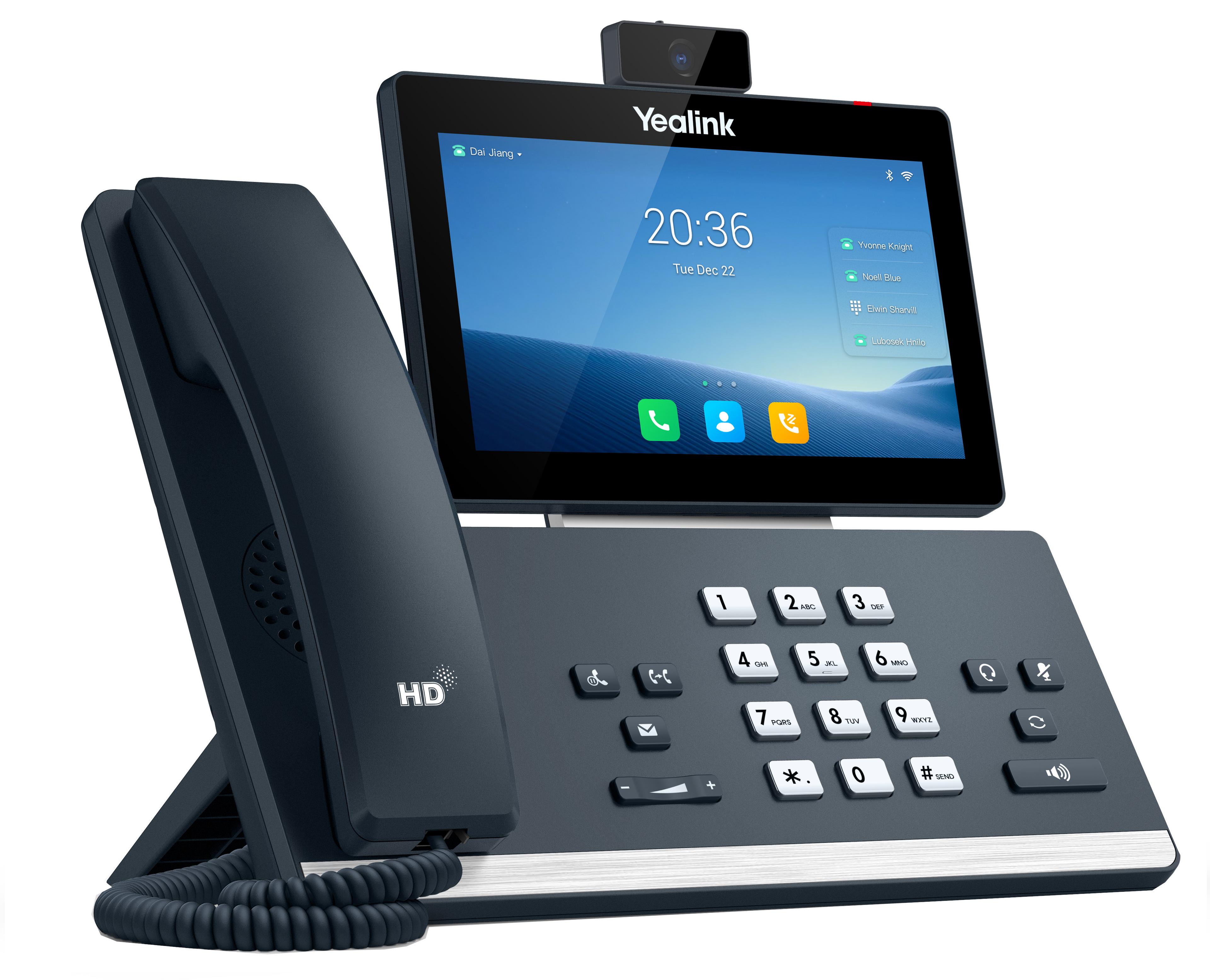 Yealink T58W + Camera IP Desktop Phone