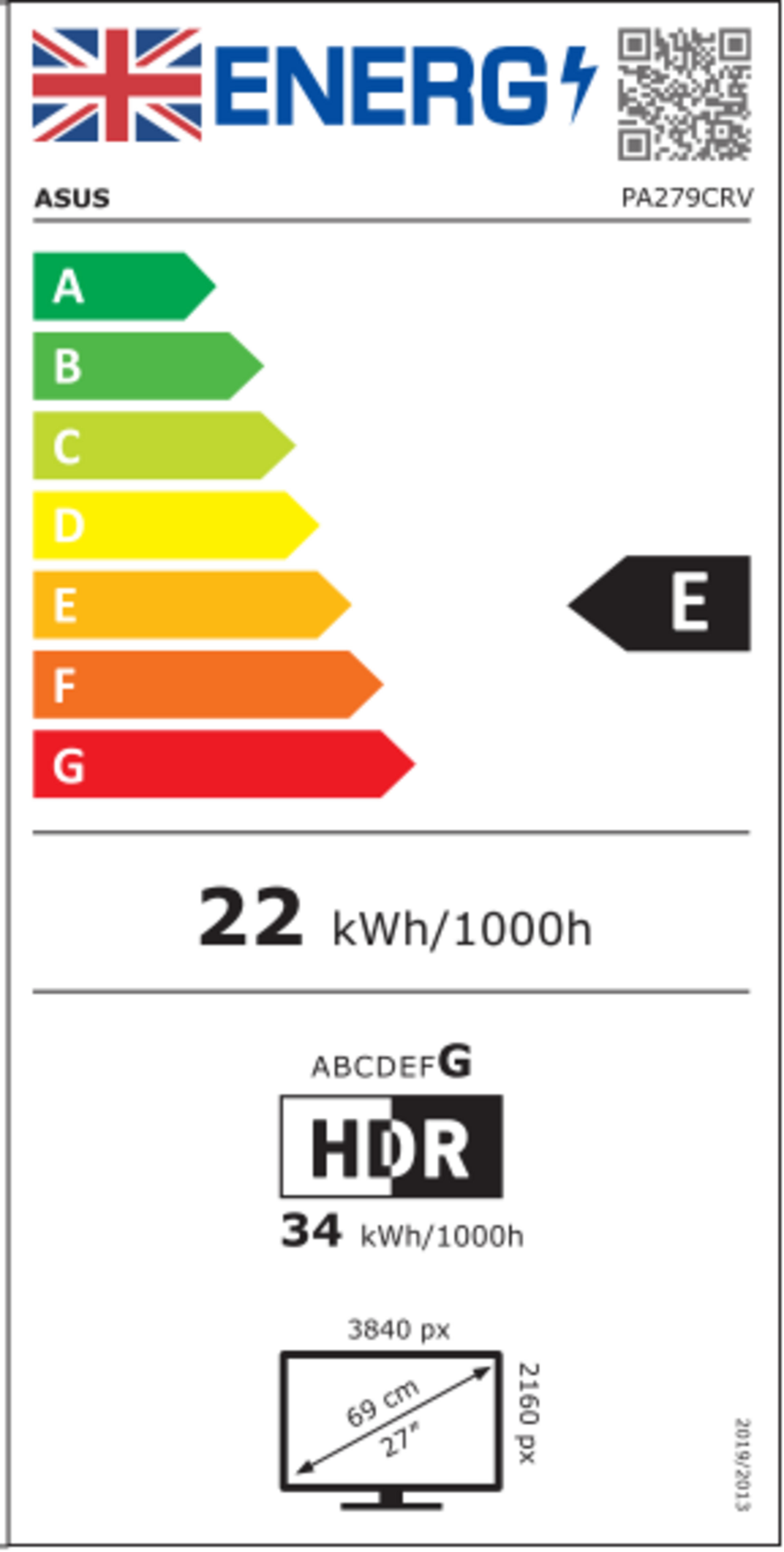 ASUS ProArt PA279CRV Monitor