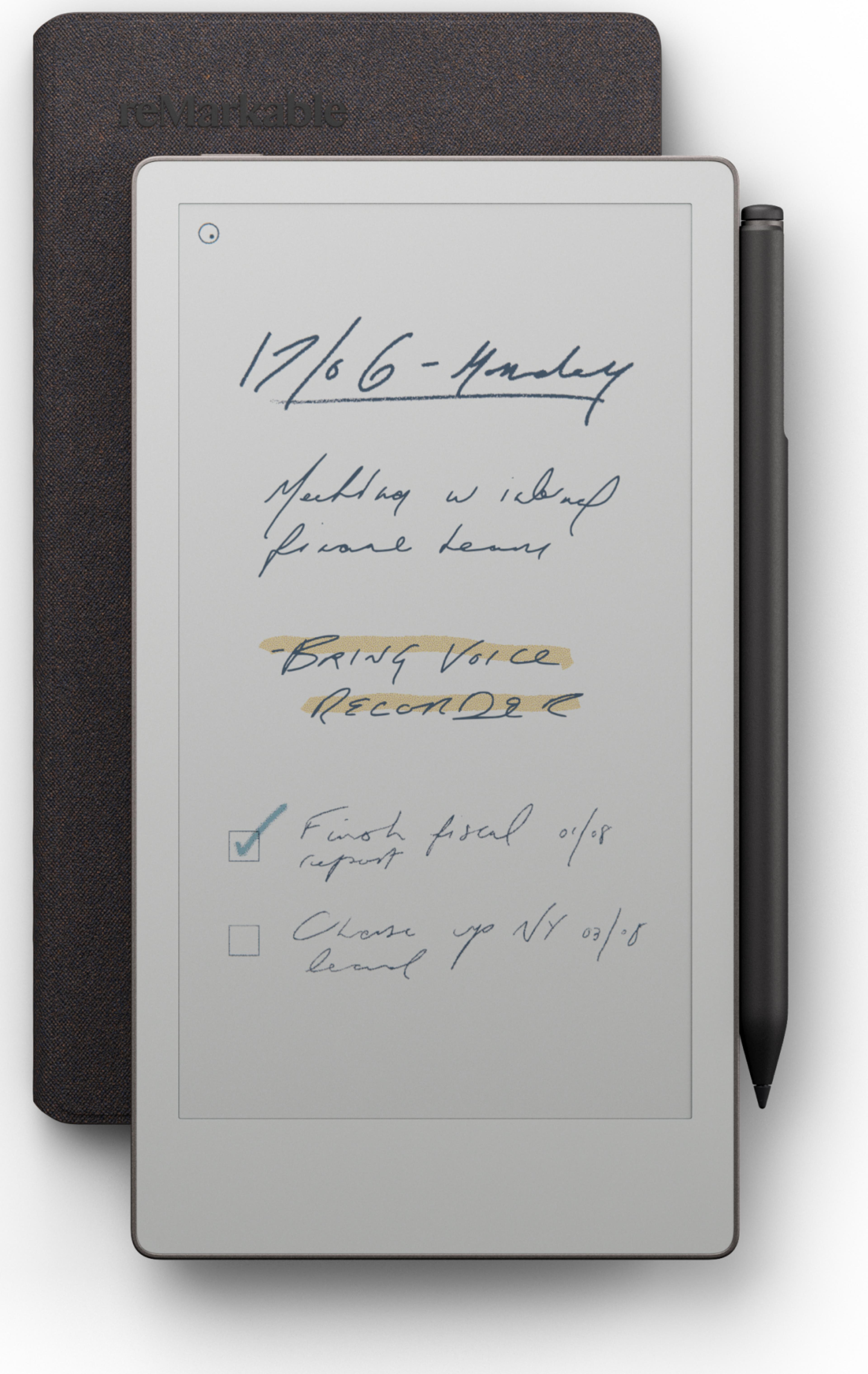 reMarkable Paper Pro Move Marker + Folio