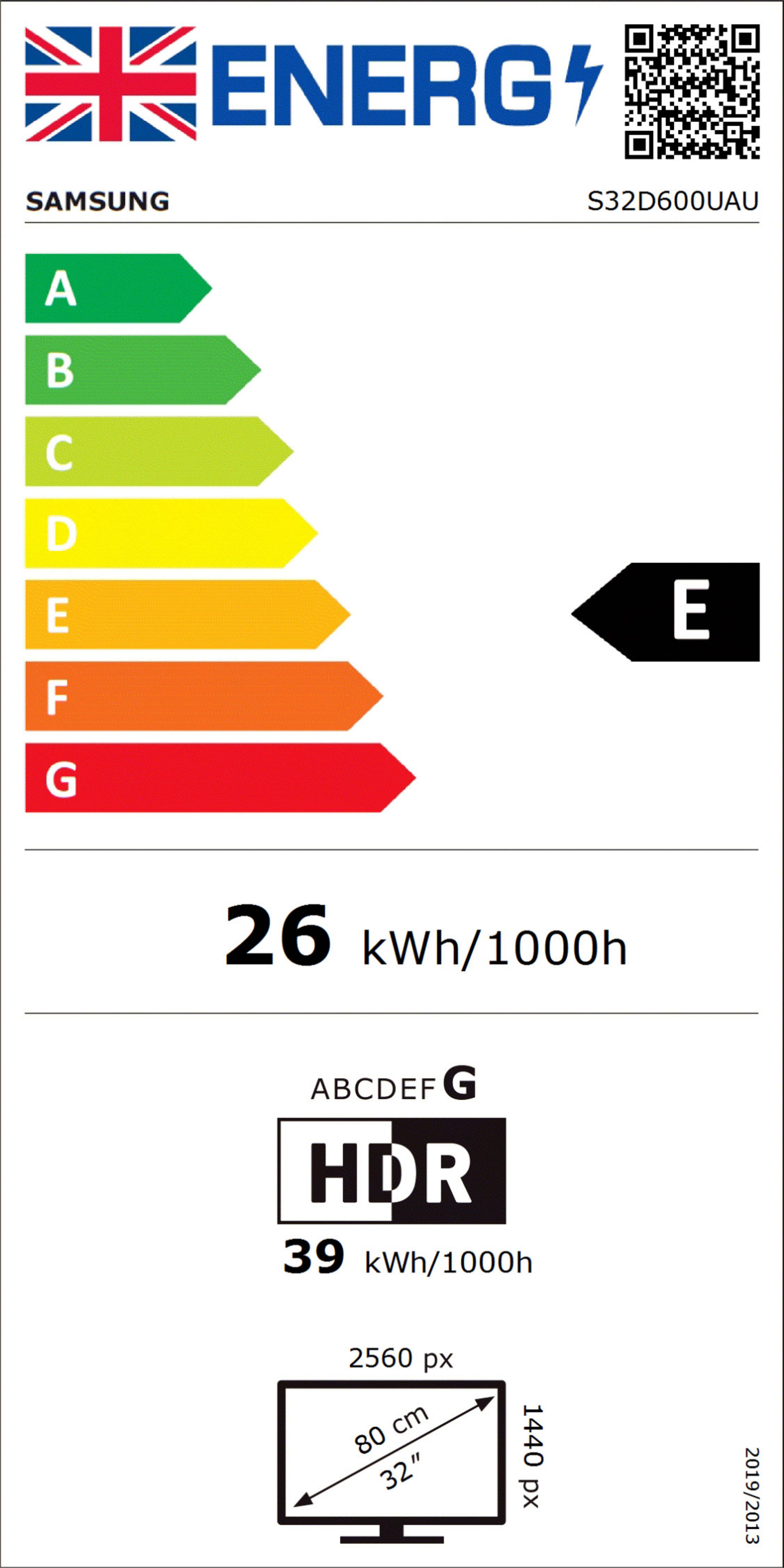 Samsung ViewFinity S32D600UAU Monitor