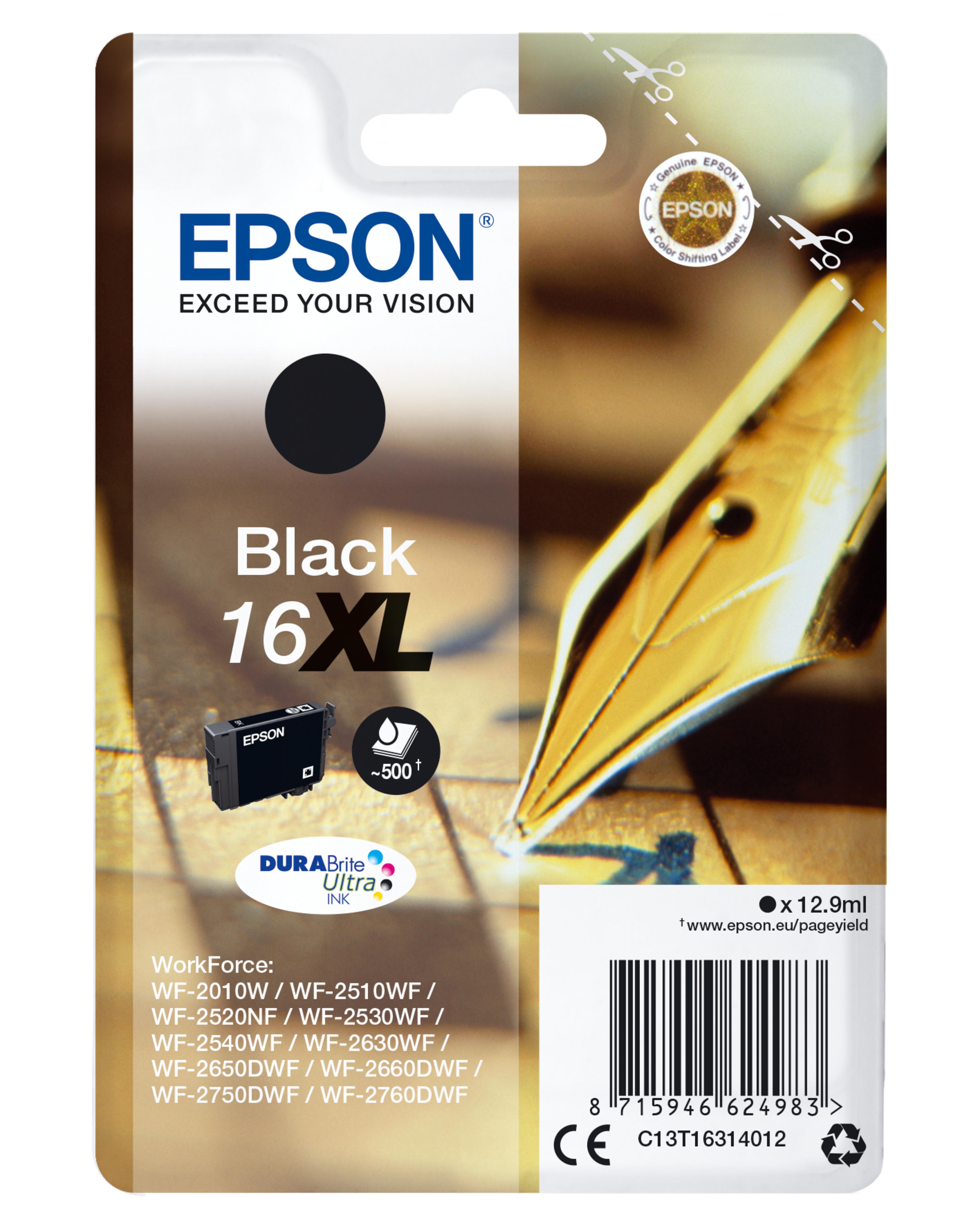 Epson 16XL Ink Black