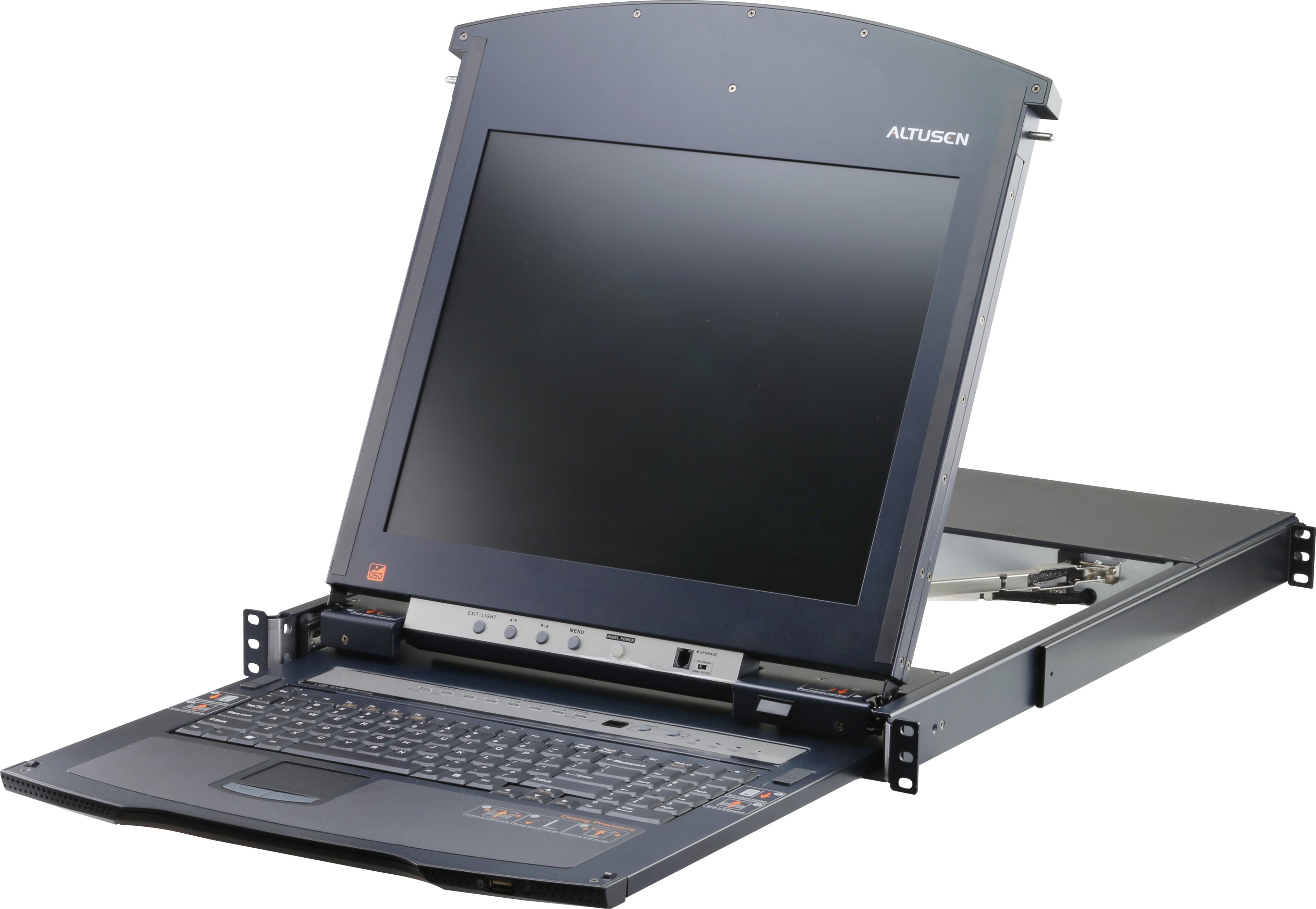 ATEN LCD Konsole 43,2 cm (17") 8Port IP