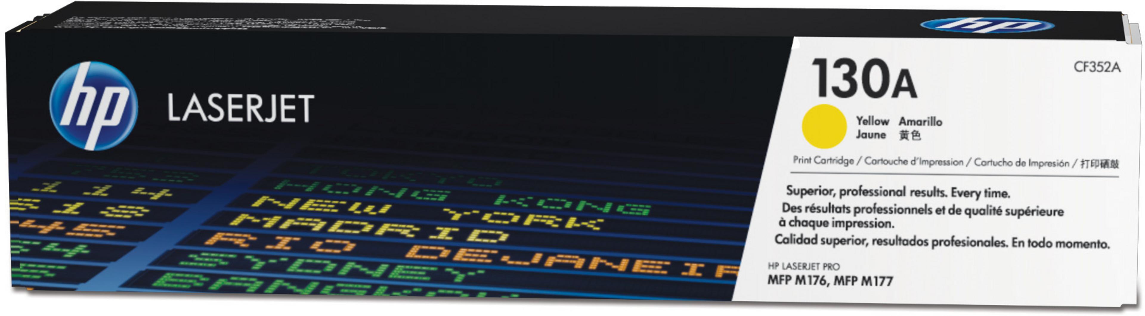 HP Cartucho de tóner 130A amarillo