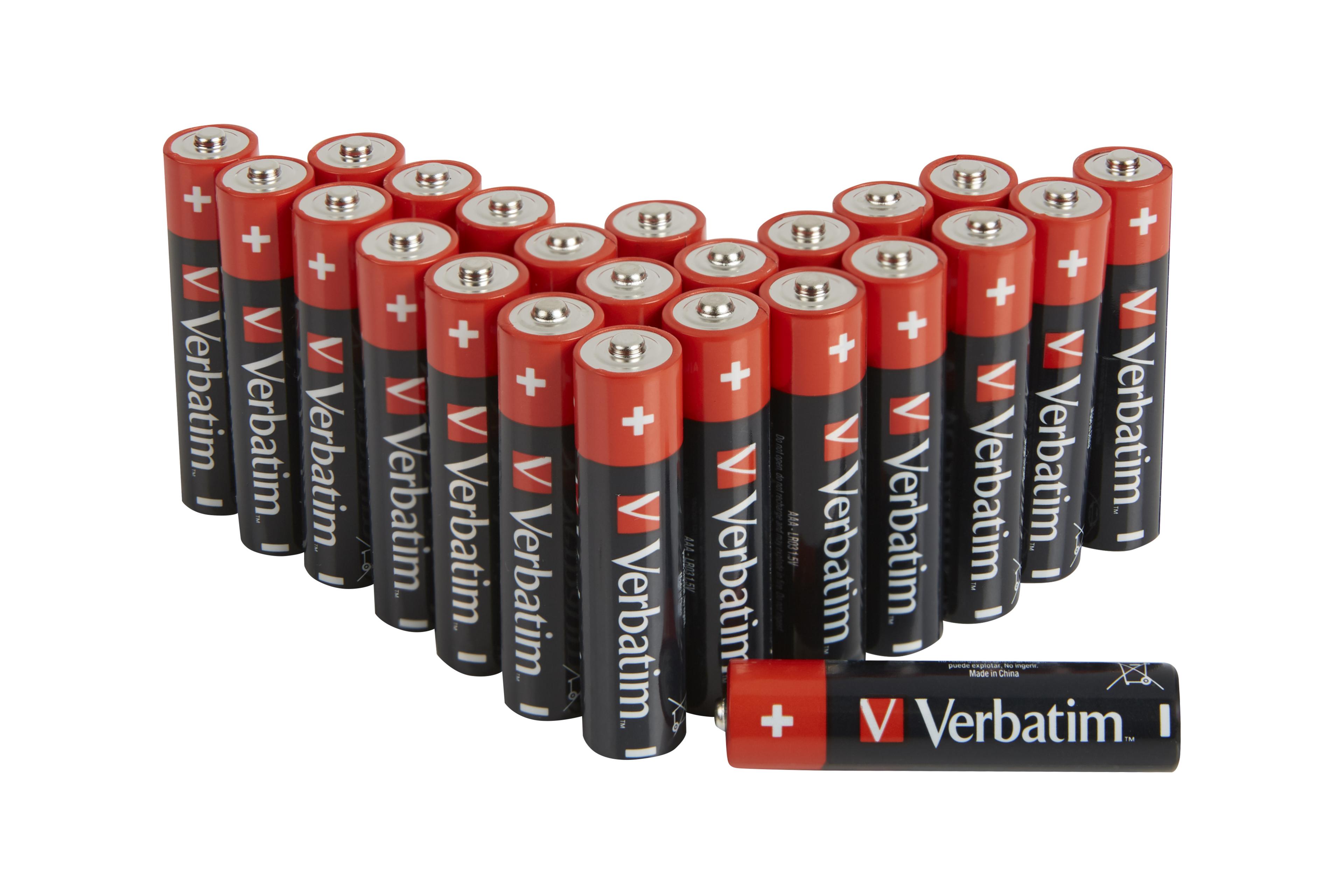 Verbatim LR03 Alkaline Batterie 24 St