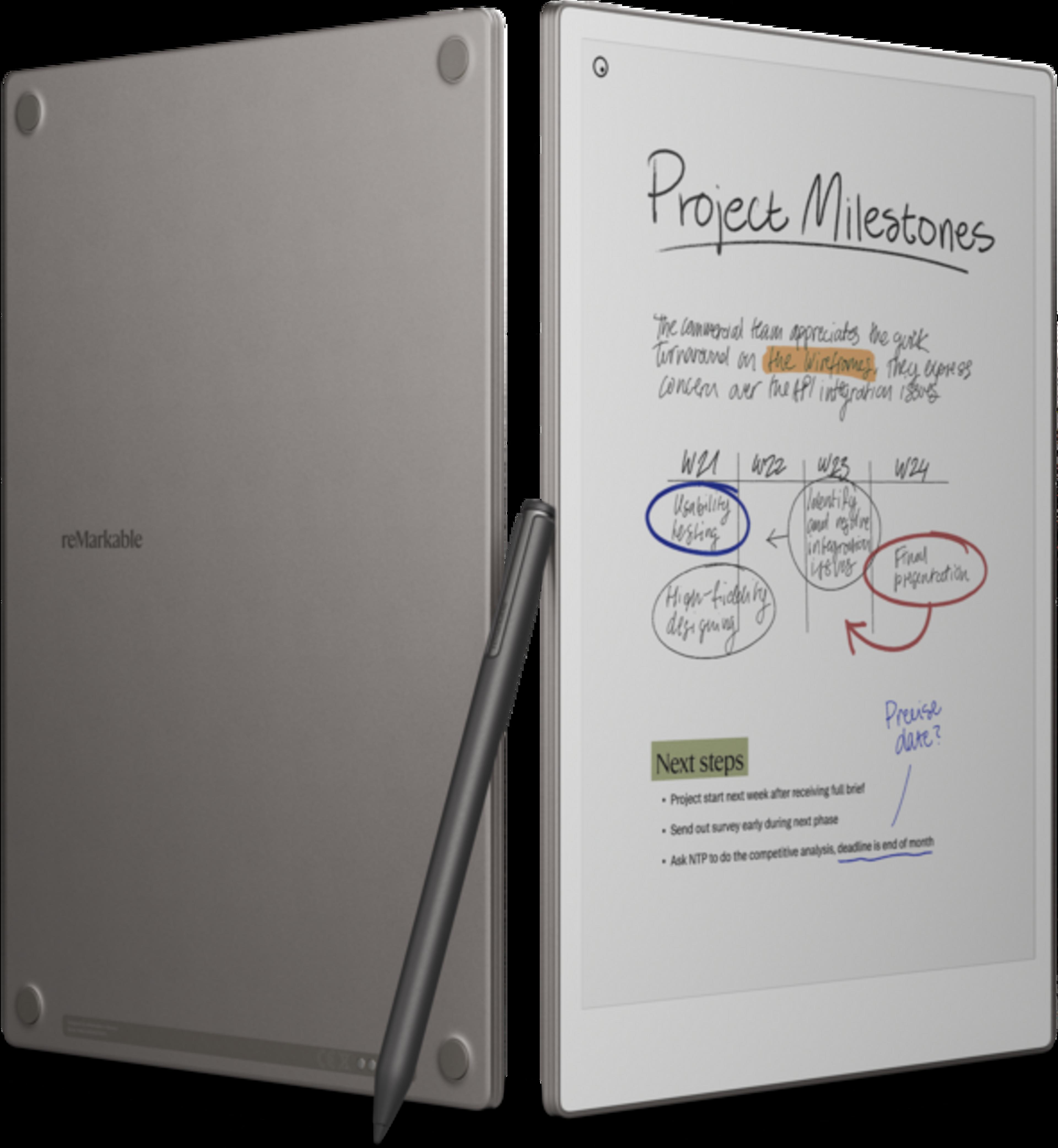 reMarkable Paper Pro + Marker Plus