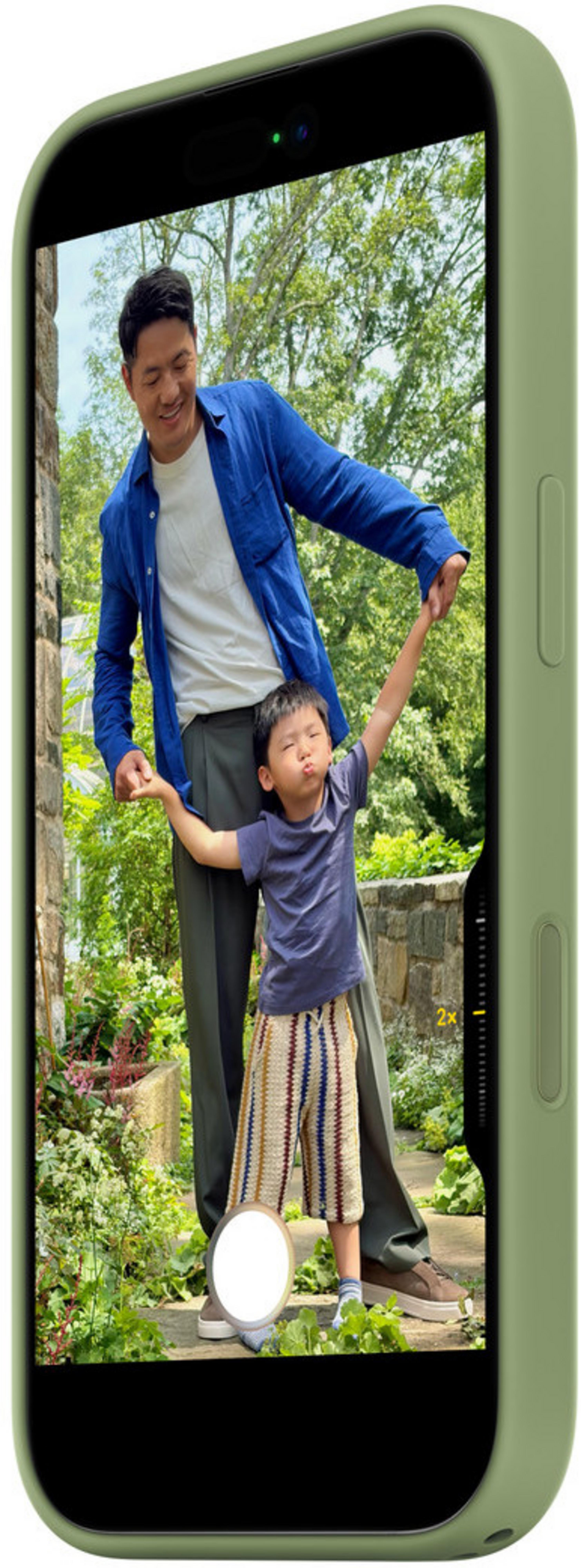 Apple iPhone 17 Silicone Case Light Moss