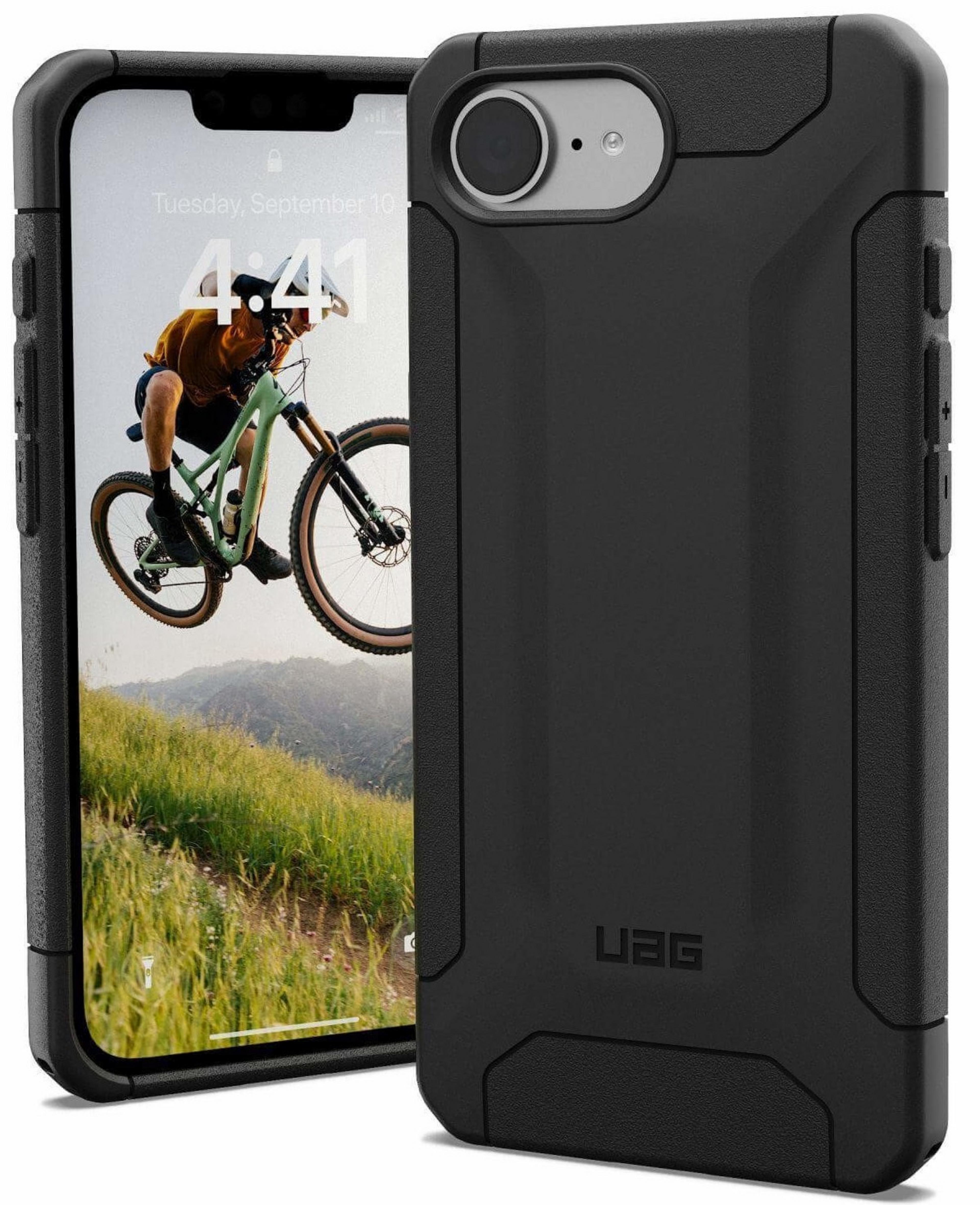 Coque UAG Scout iPhone 16e noir Business