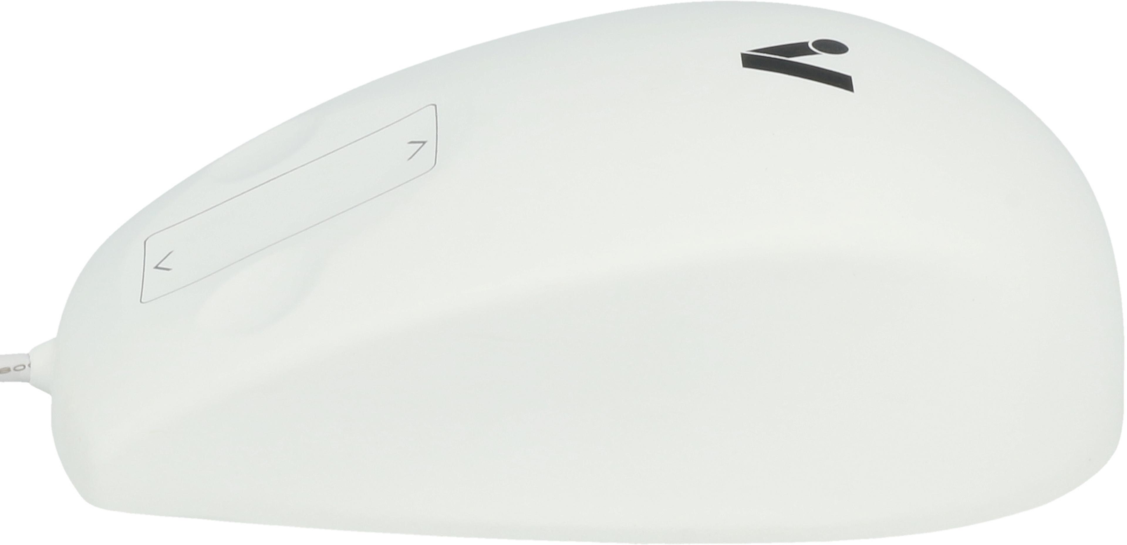 ARTICONA optische Maus USB weiß