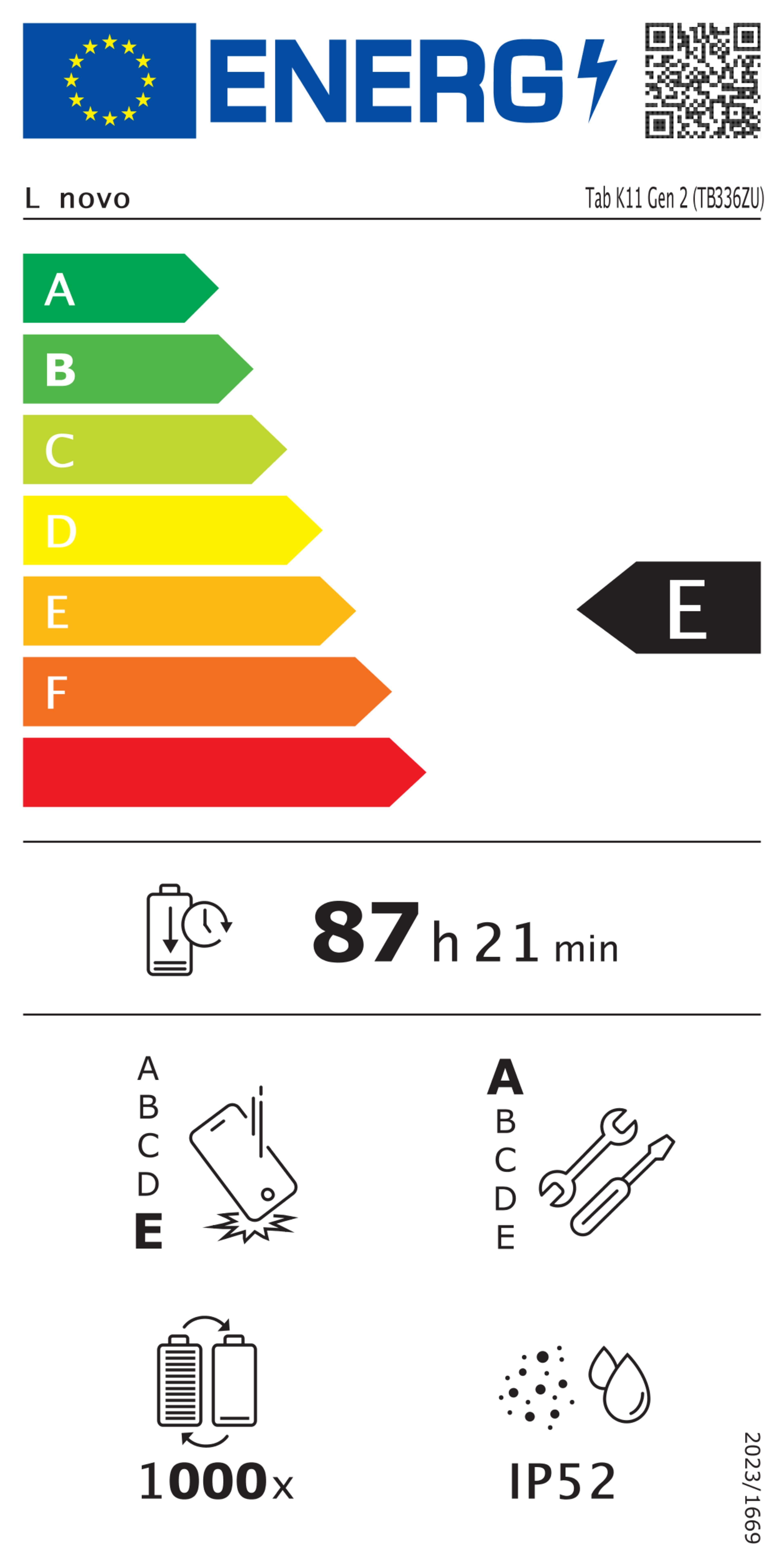 Lenovo Tab K11 G2 MediaTek 8/256 Go 5G