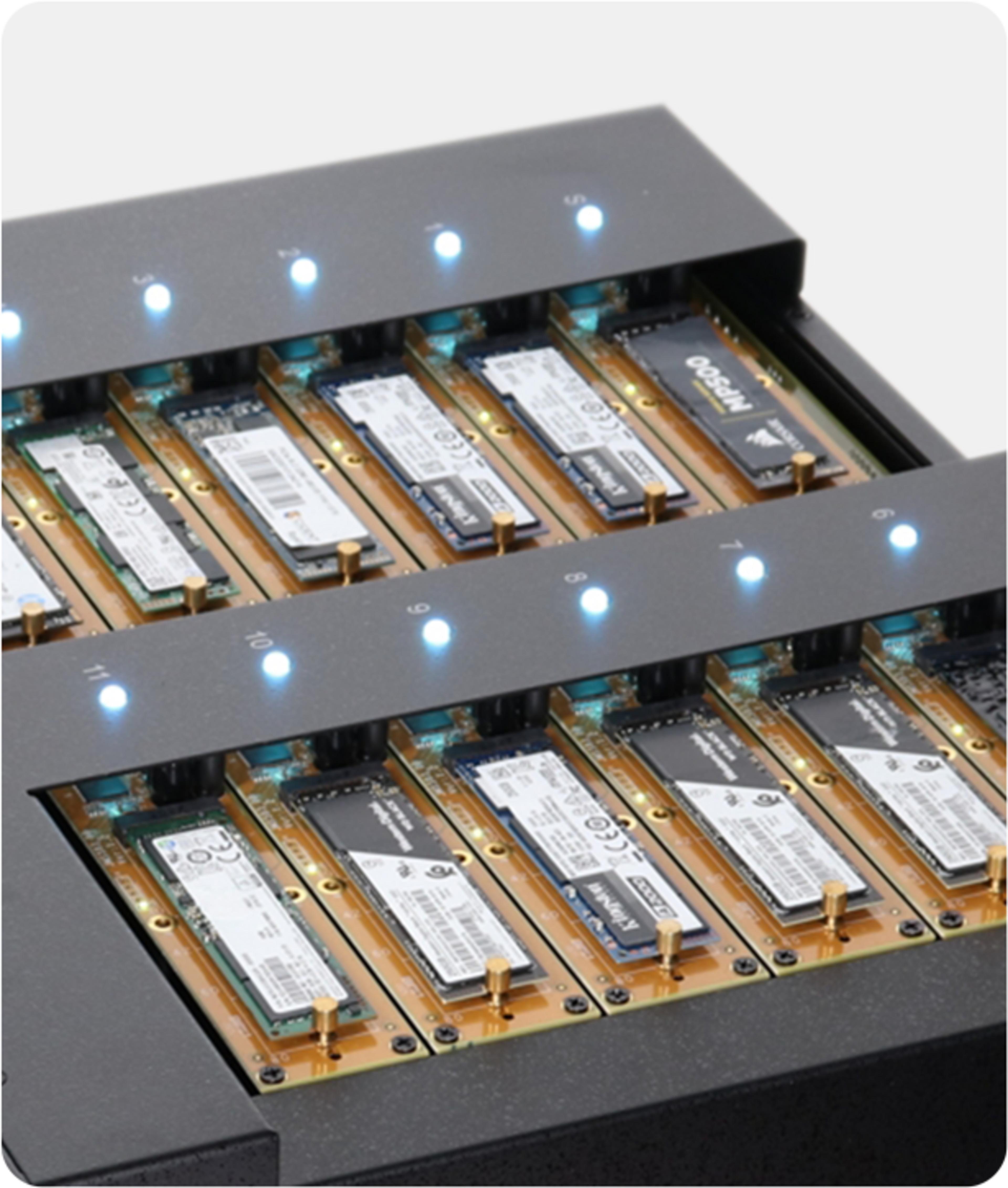 Kanguru Clone 11 M.2 NVMe SSD Duplikator