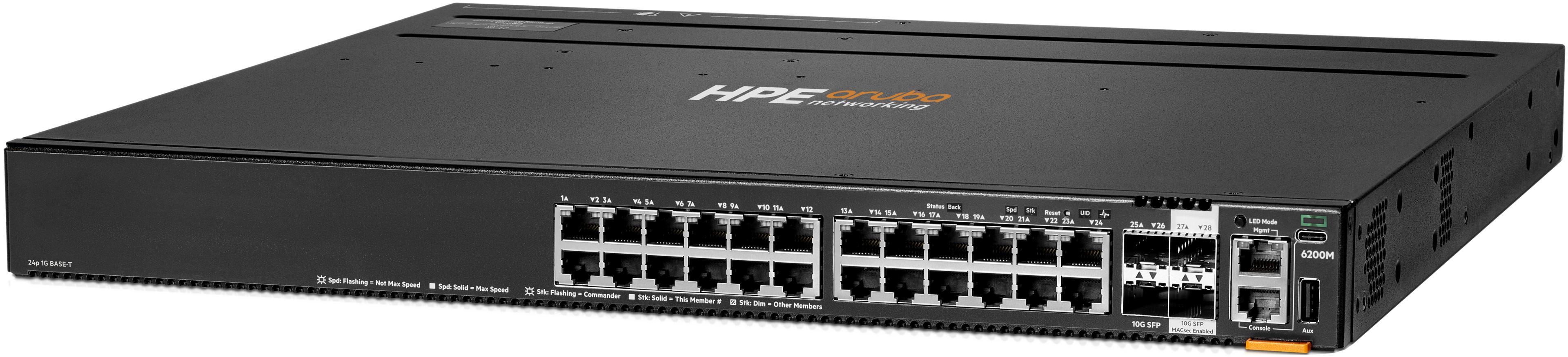 HPE Aruba 6200M 24G 4SFP+ Switch