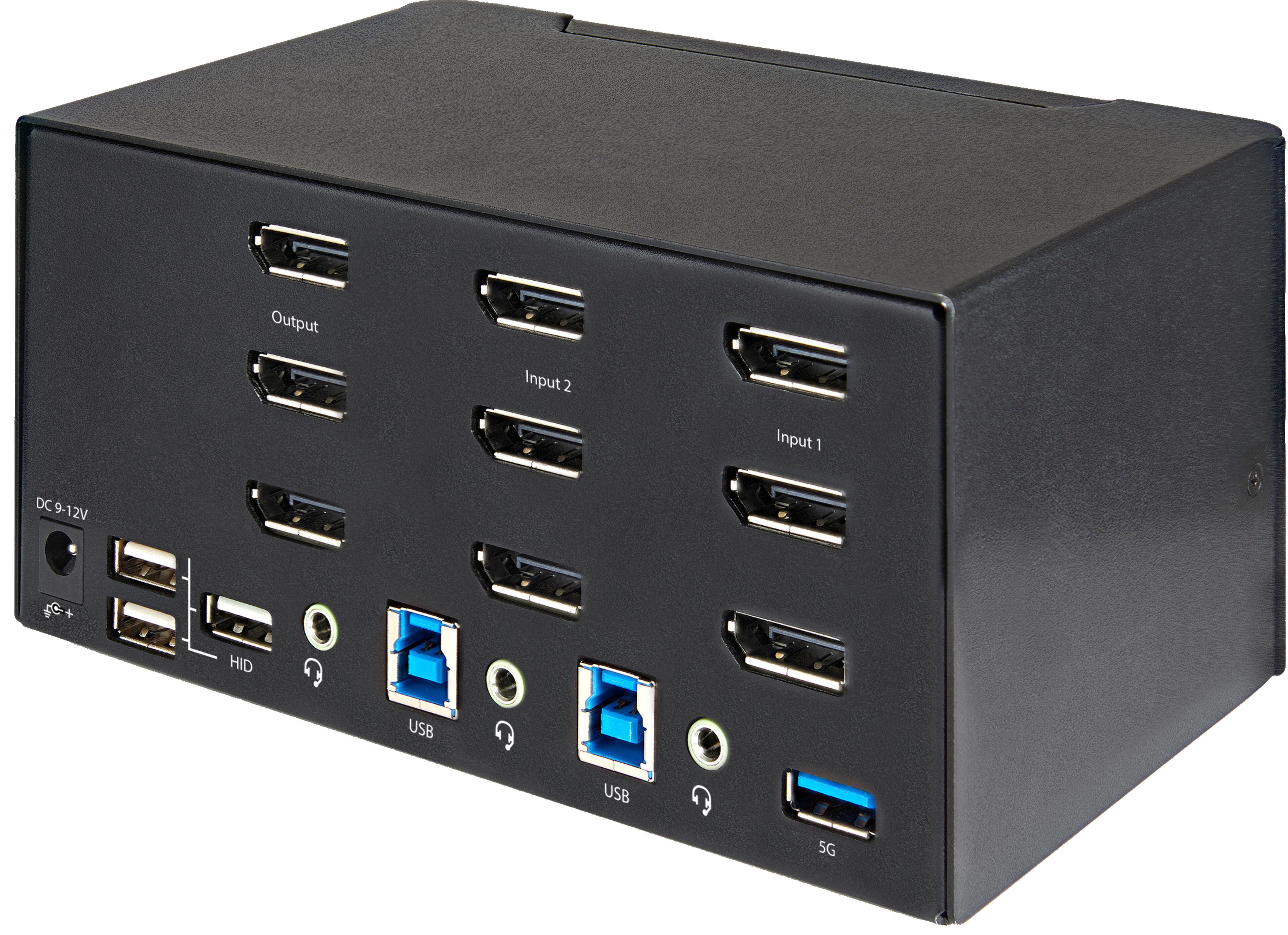 StarTech KVM Switch DP Triple 2-port