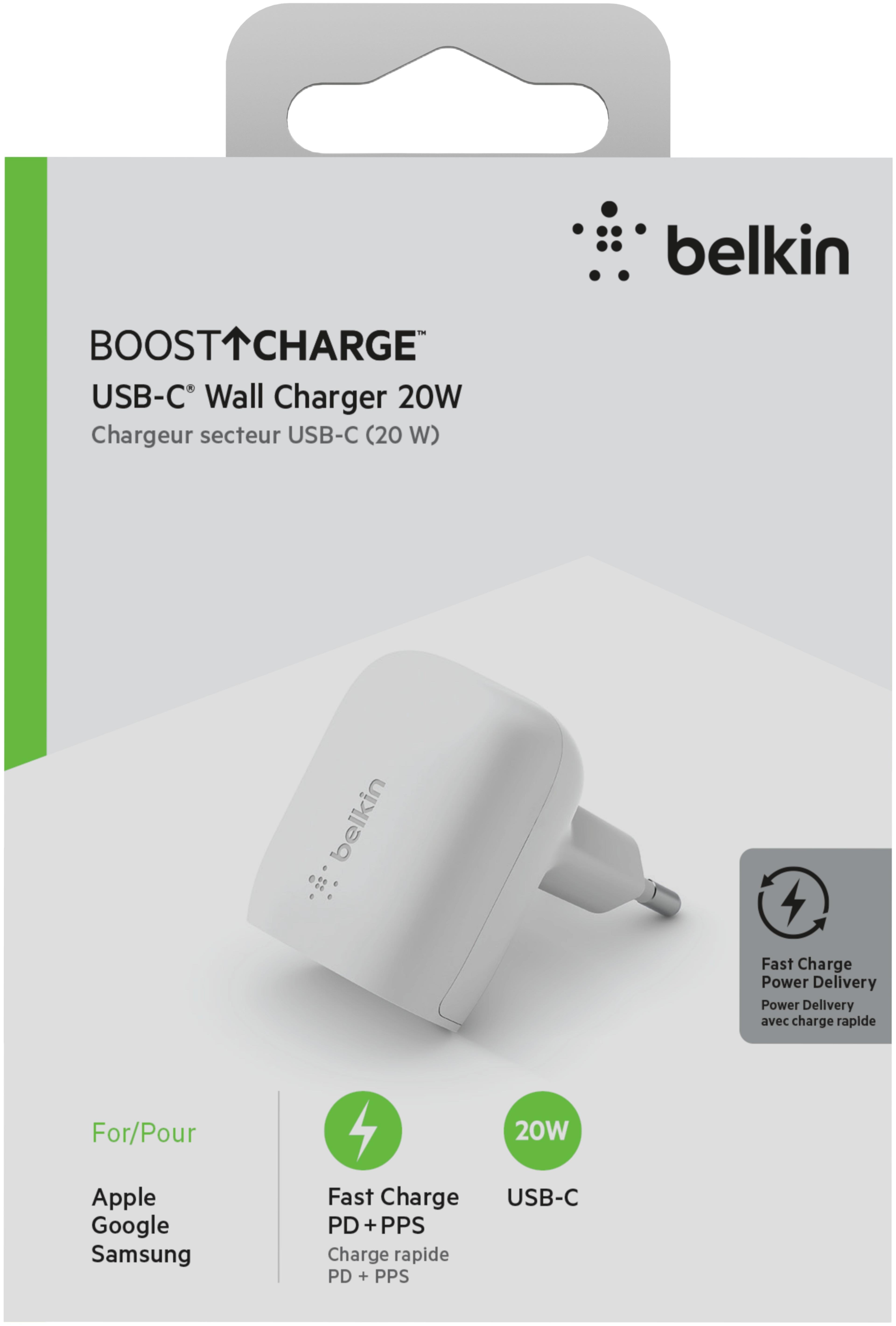 Belkin 20W USB-C Wall Charger
