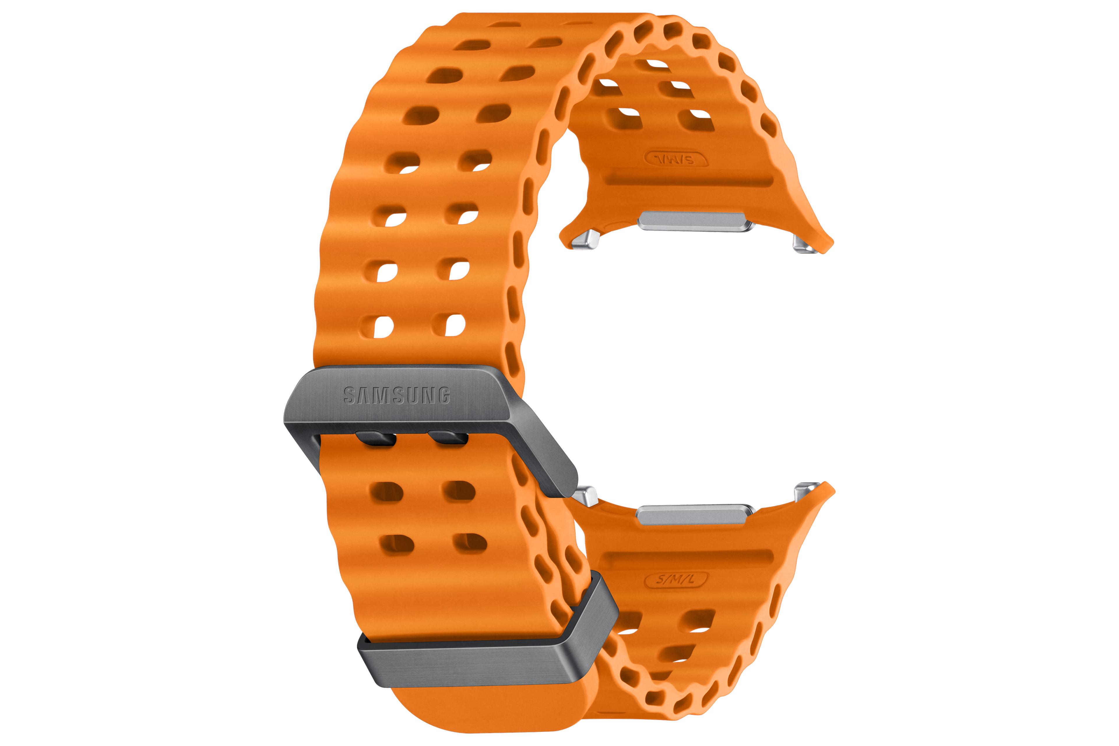 Samsung Watch Ultra Marine Band Orange