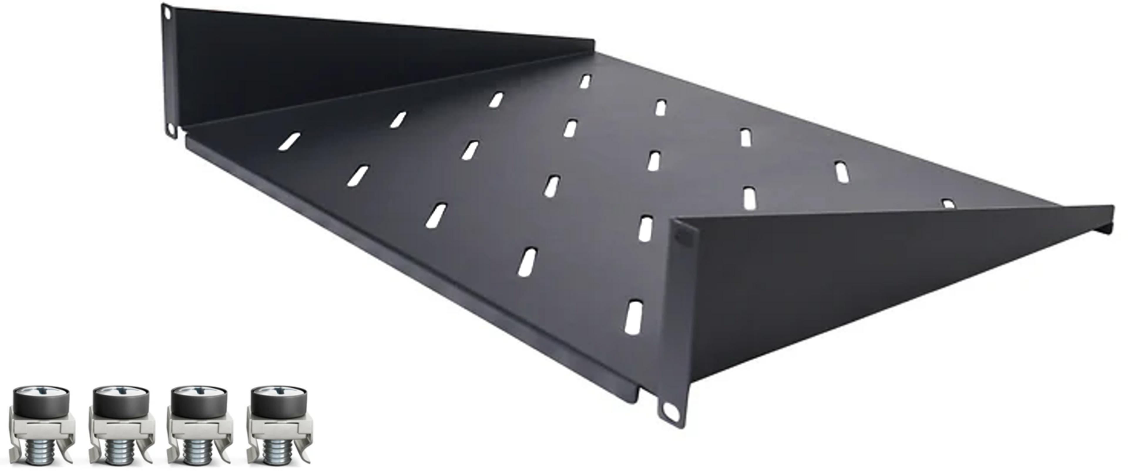 ARTICONA Rack Shelf 2U Black