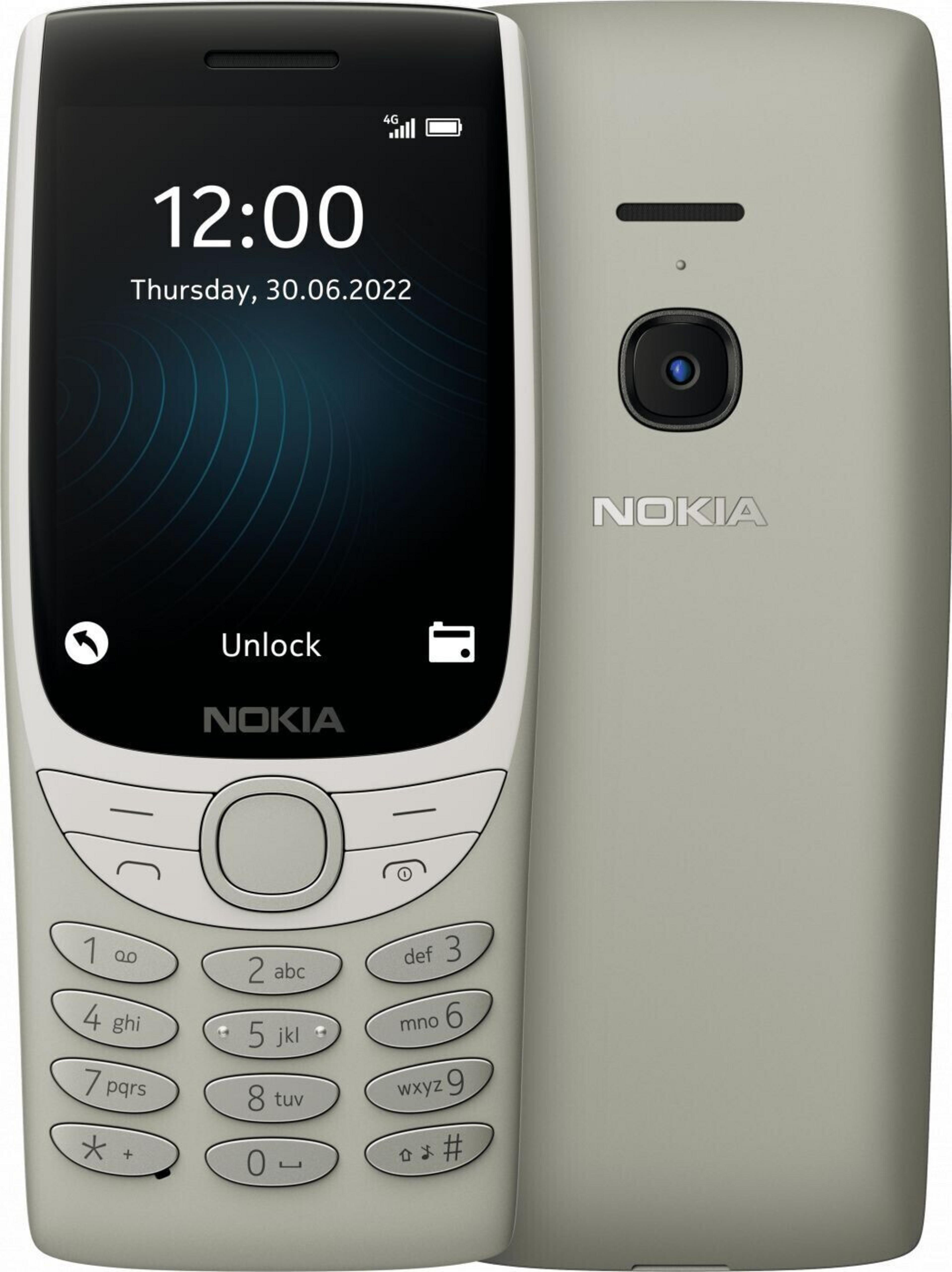 Nokia 8210 4G Feature Phone Sand