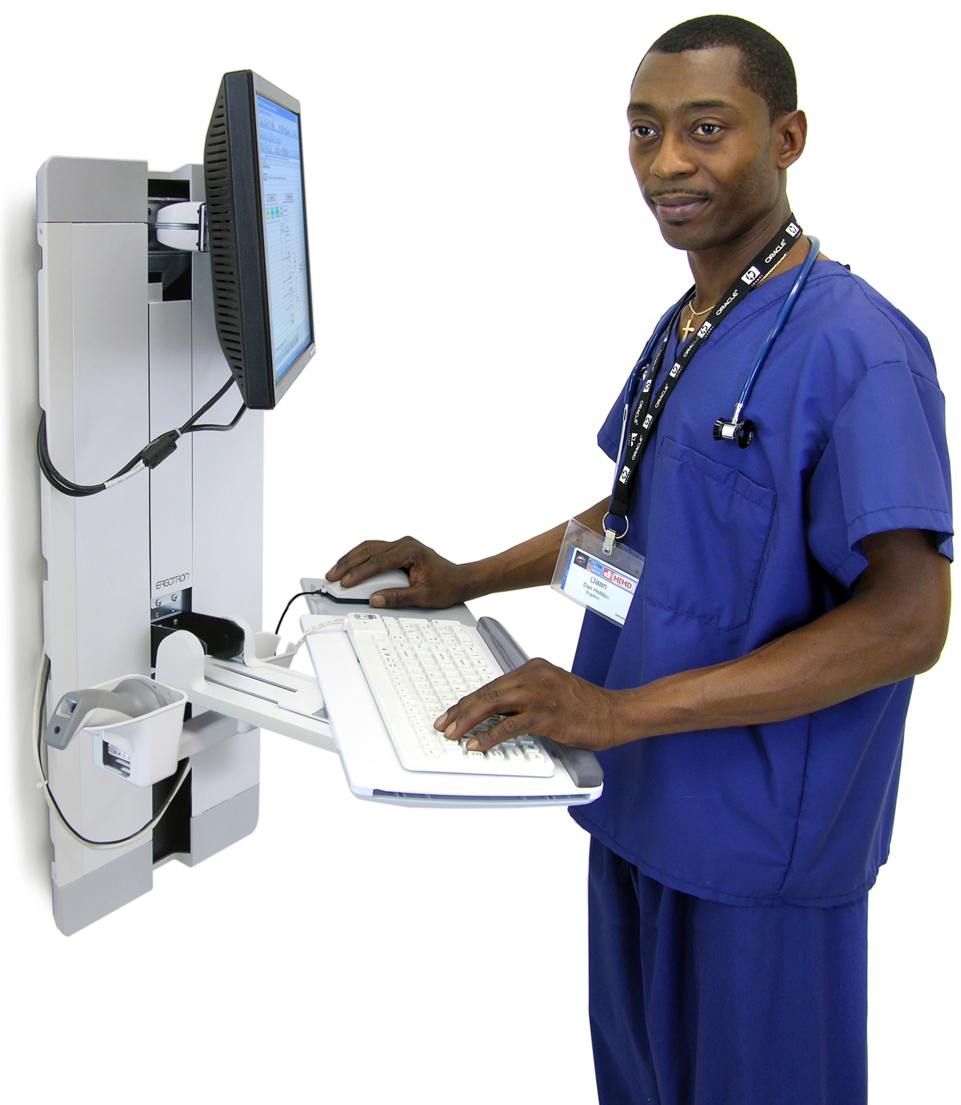 Ergotron StyleView Vertical Lift White