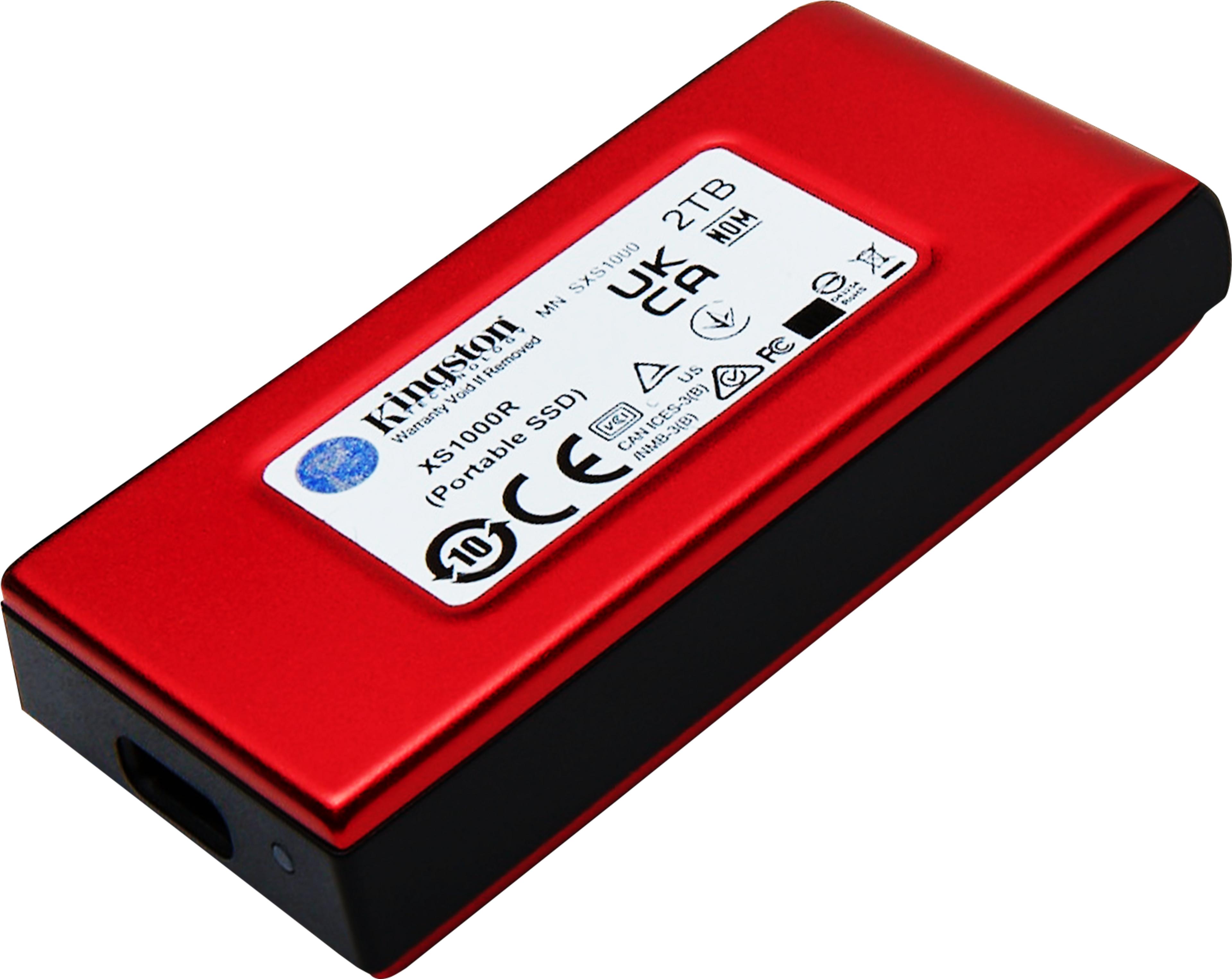 Kingston XS1000 2TB SSD Red