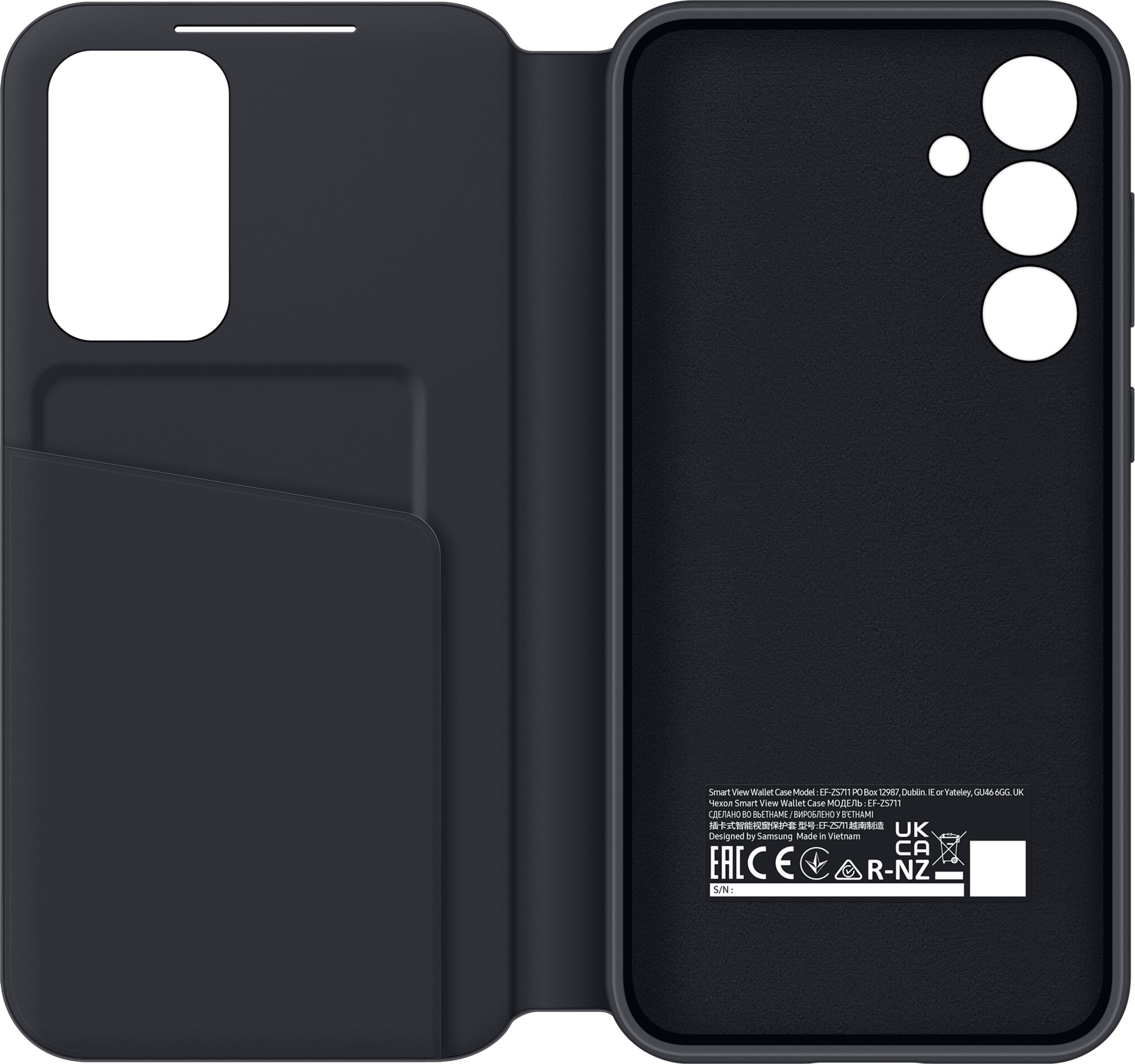 Samsung S23 FE Smart View Case Black
