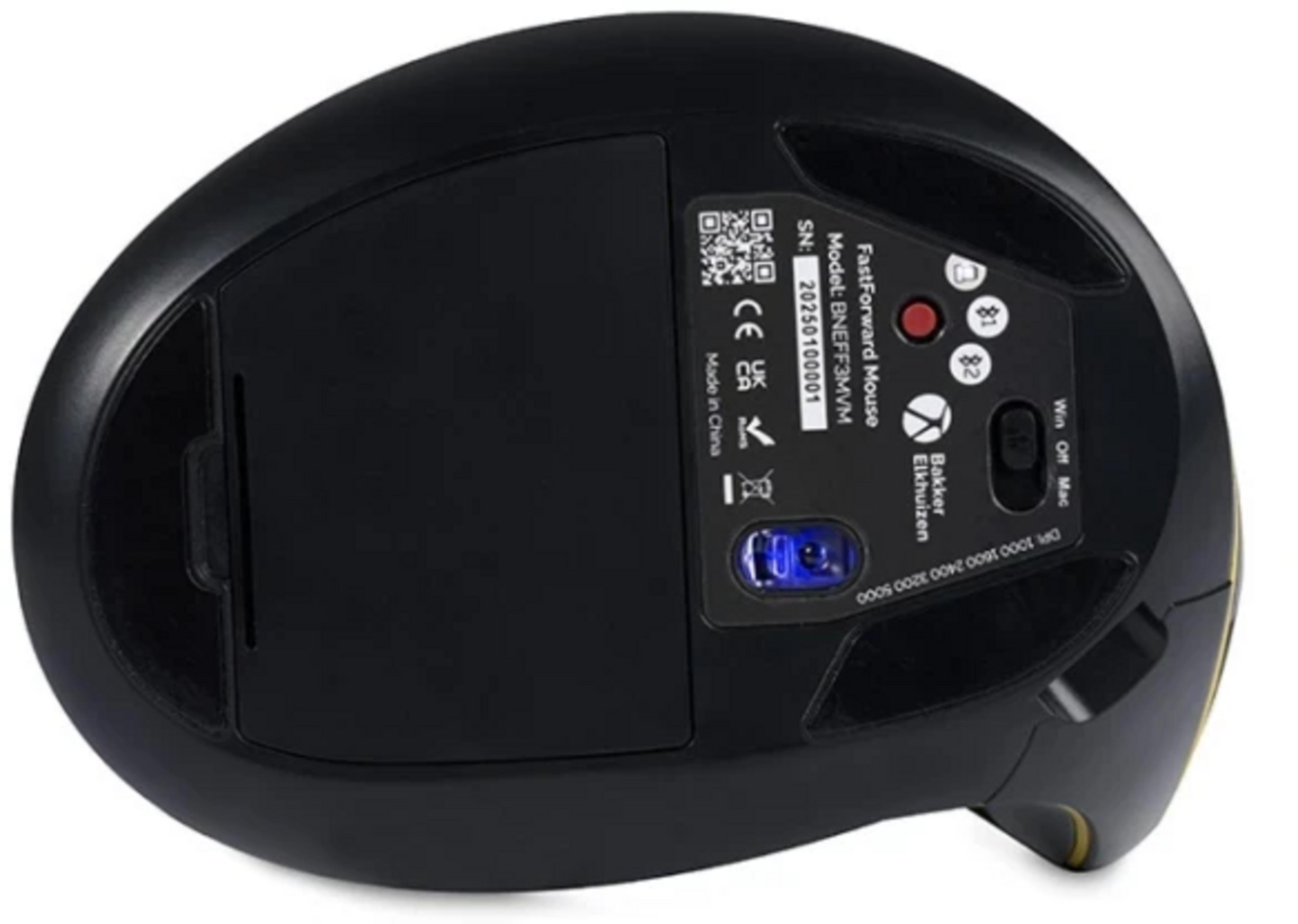 Bakker FastForward 3-Mode Vertical Mouse