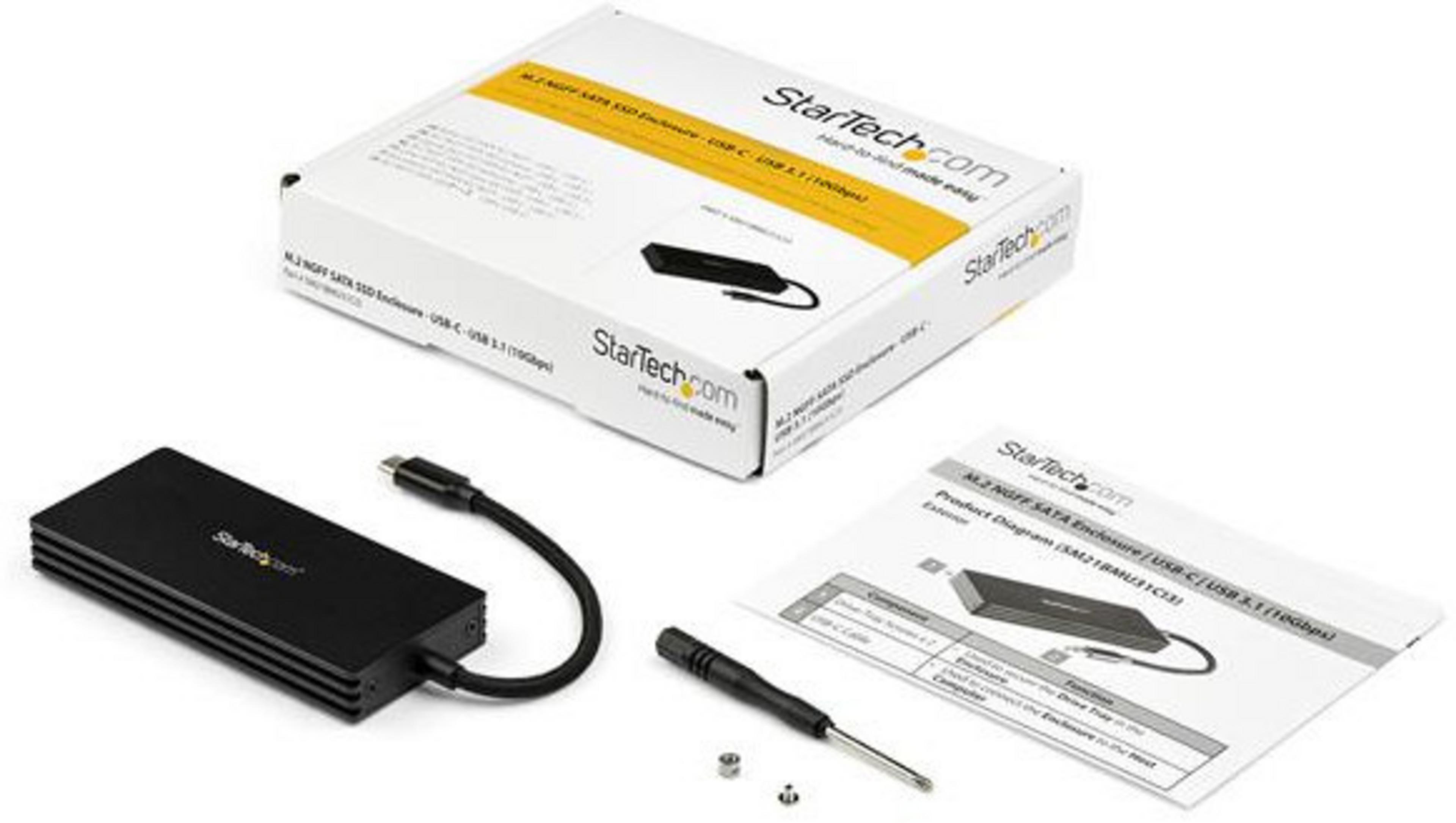 StarTech M.2 SSD USB-C Enclosure