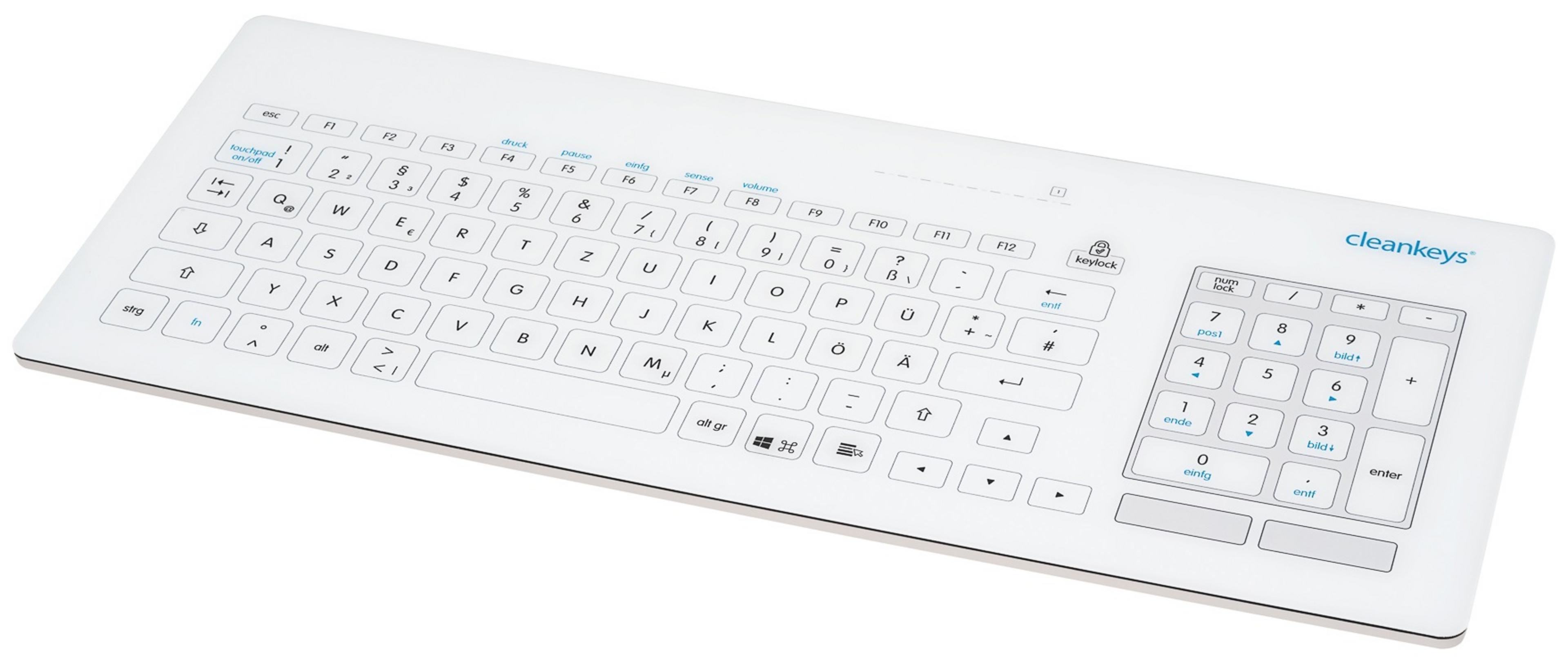 GETT Cleankeys CK5 Glass Keyboard
