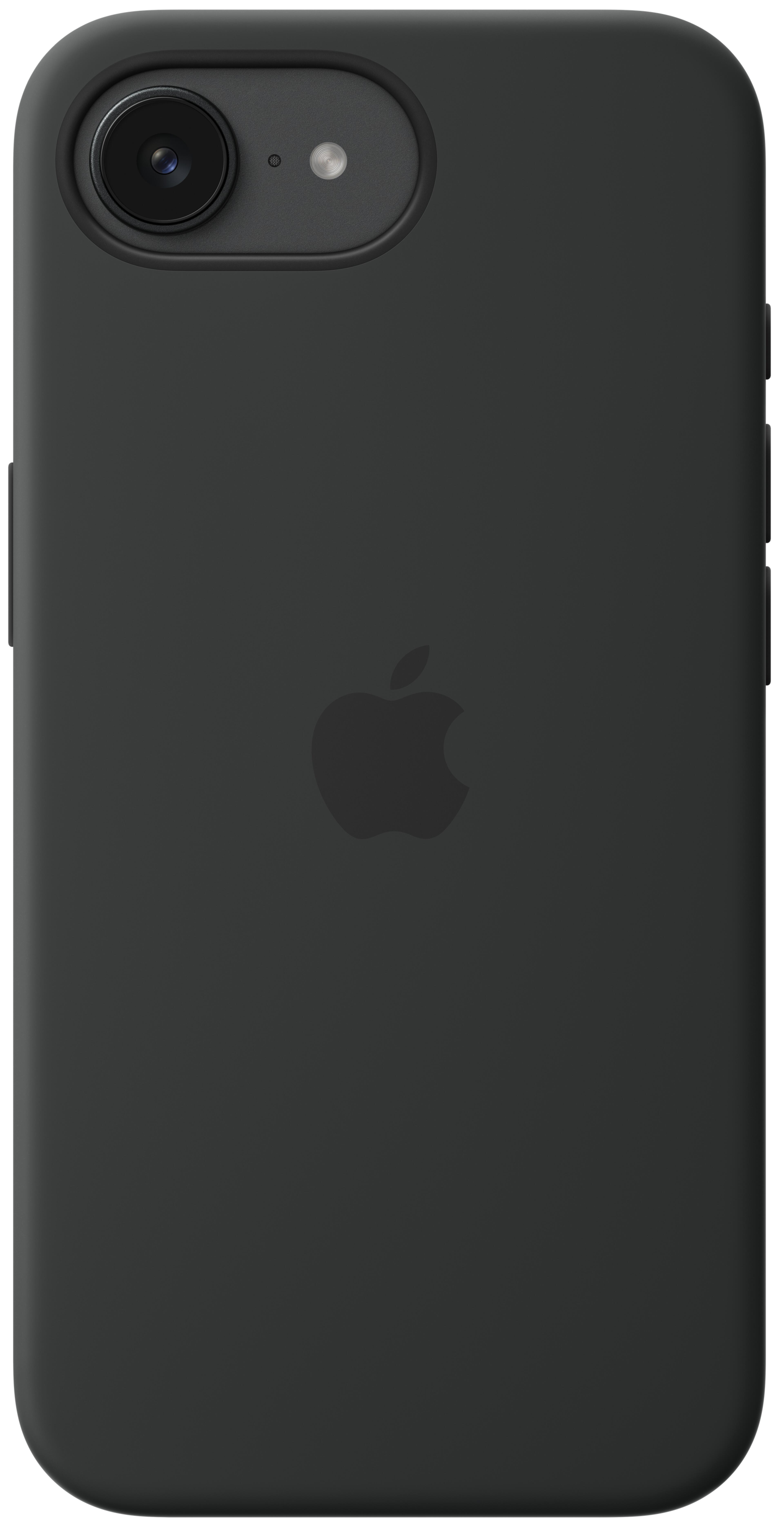 Silikonový obal Apple iPhone 16e černý