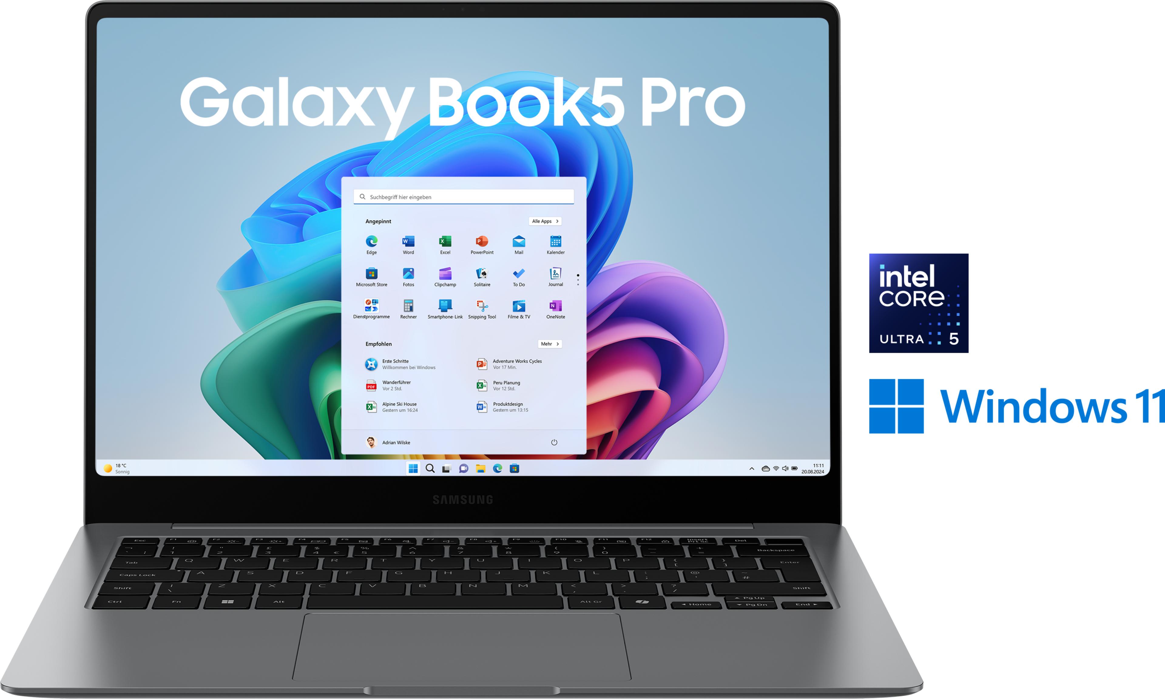 Samsung Book5 Pro 14" U5 16/512GB Grey
