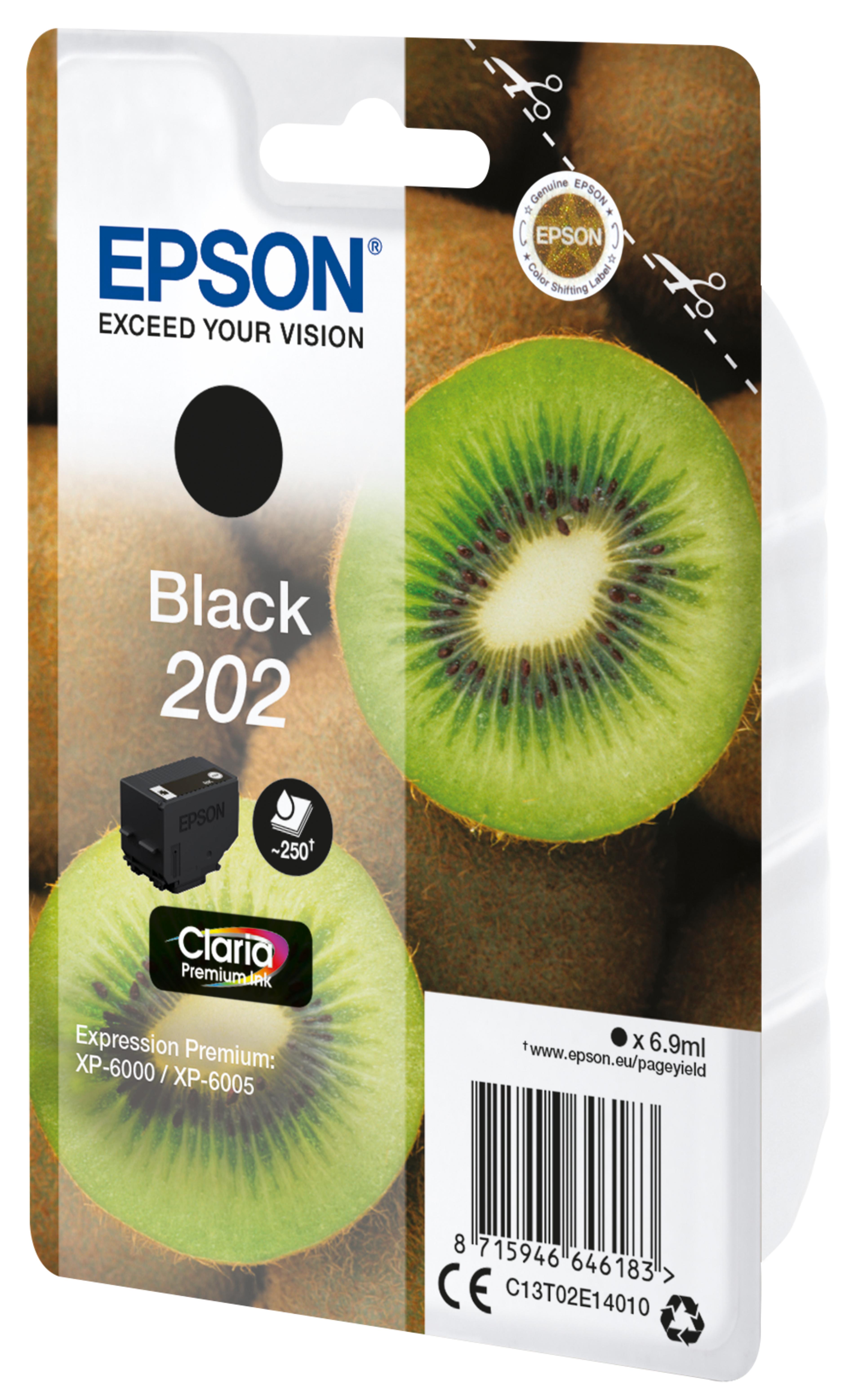 Encre Epson 202 Claria, noir
