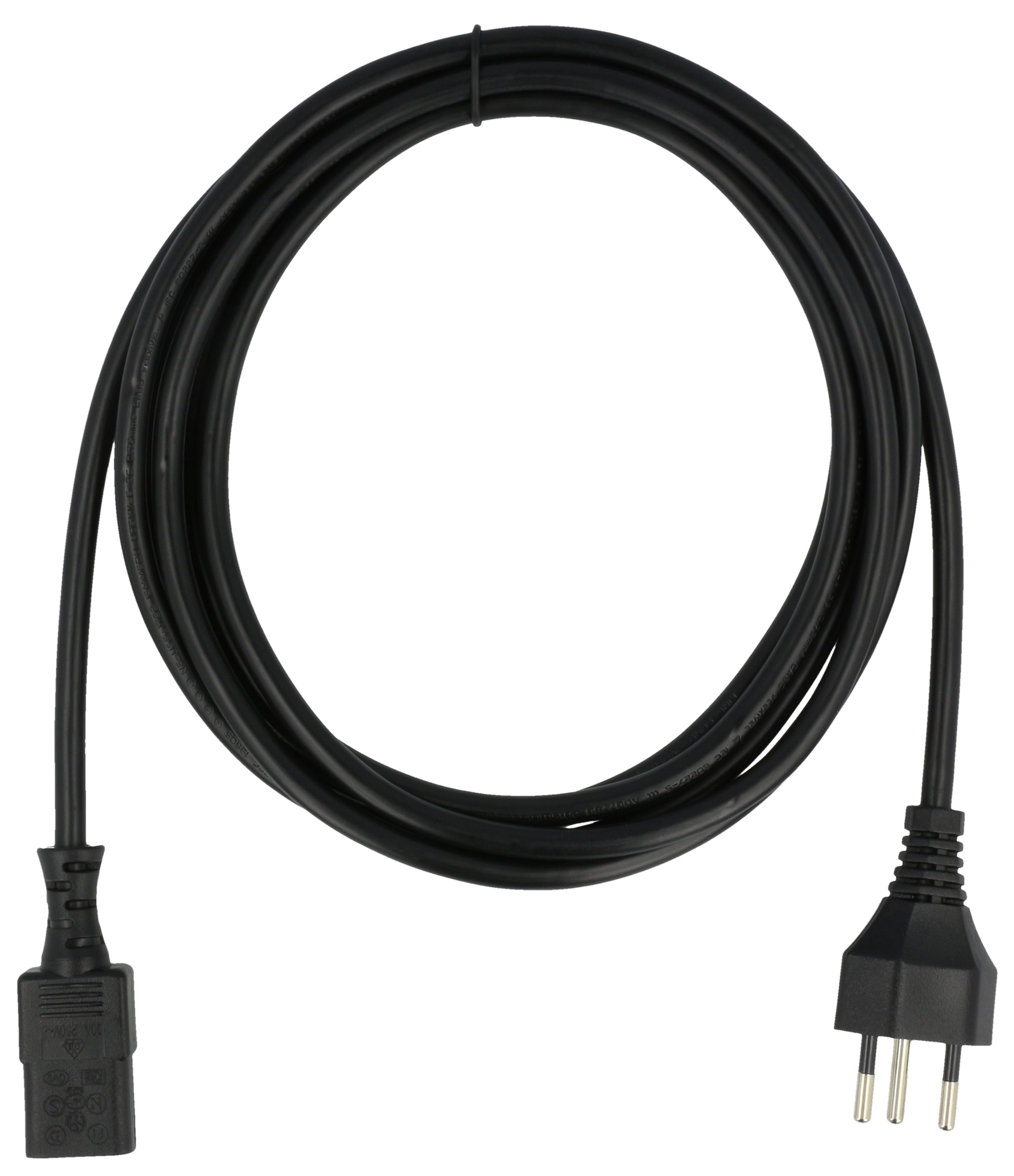 Power Cable T12/m - C13 2m Black