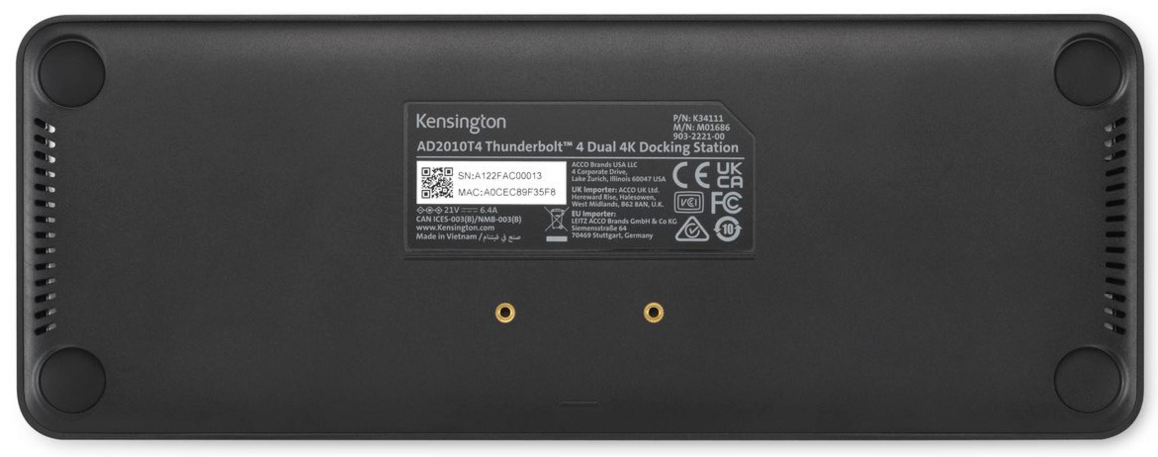 Kensington SD5760T Thunderbolt 4 Dock