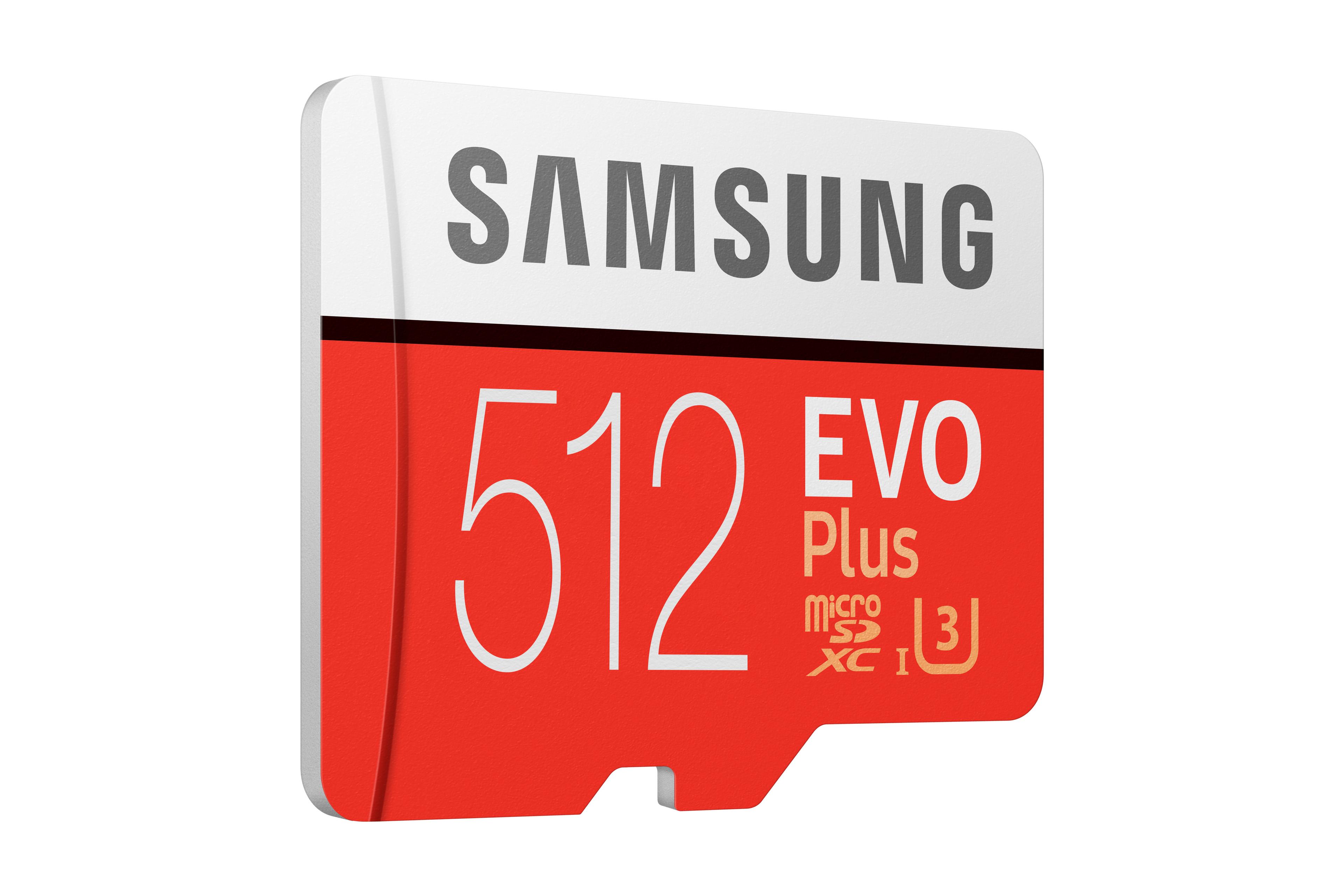 Carte microSD 512 Go Samsung EVO Plus