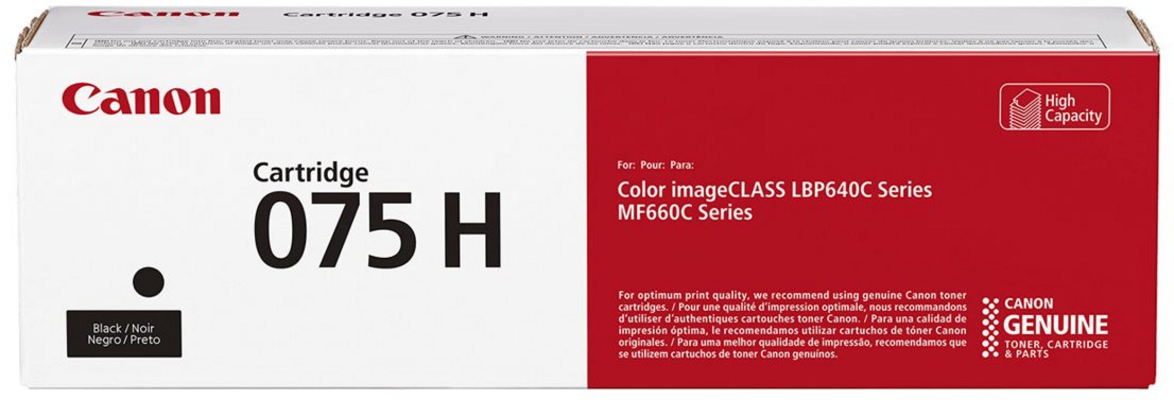 Canon 075H Toner schwarz