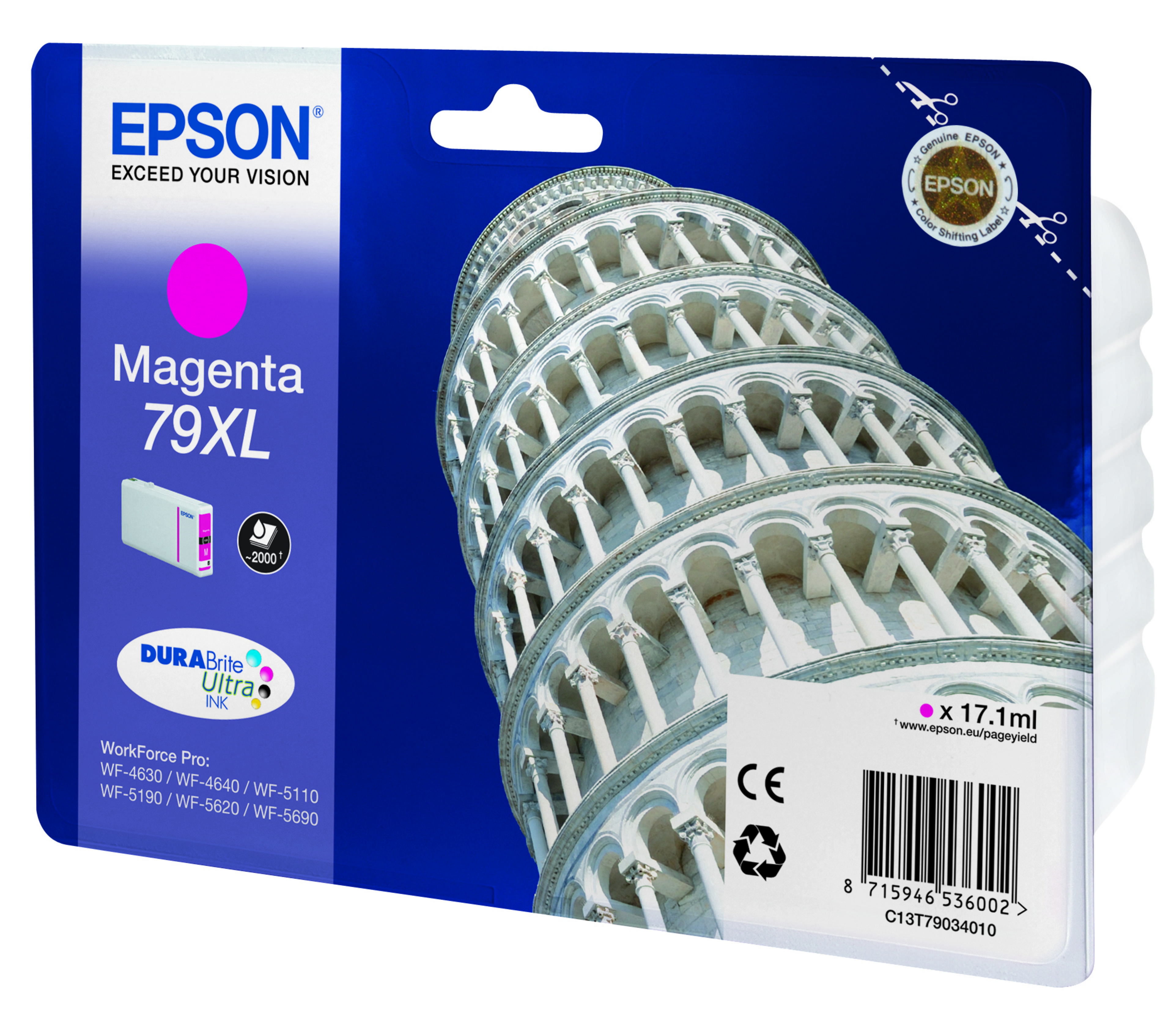 EPSON Cartucho 79XL magenta