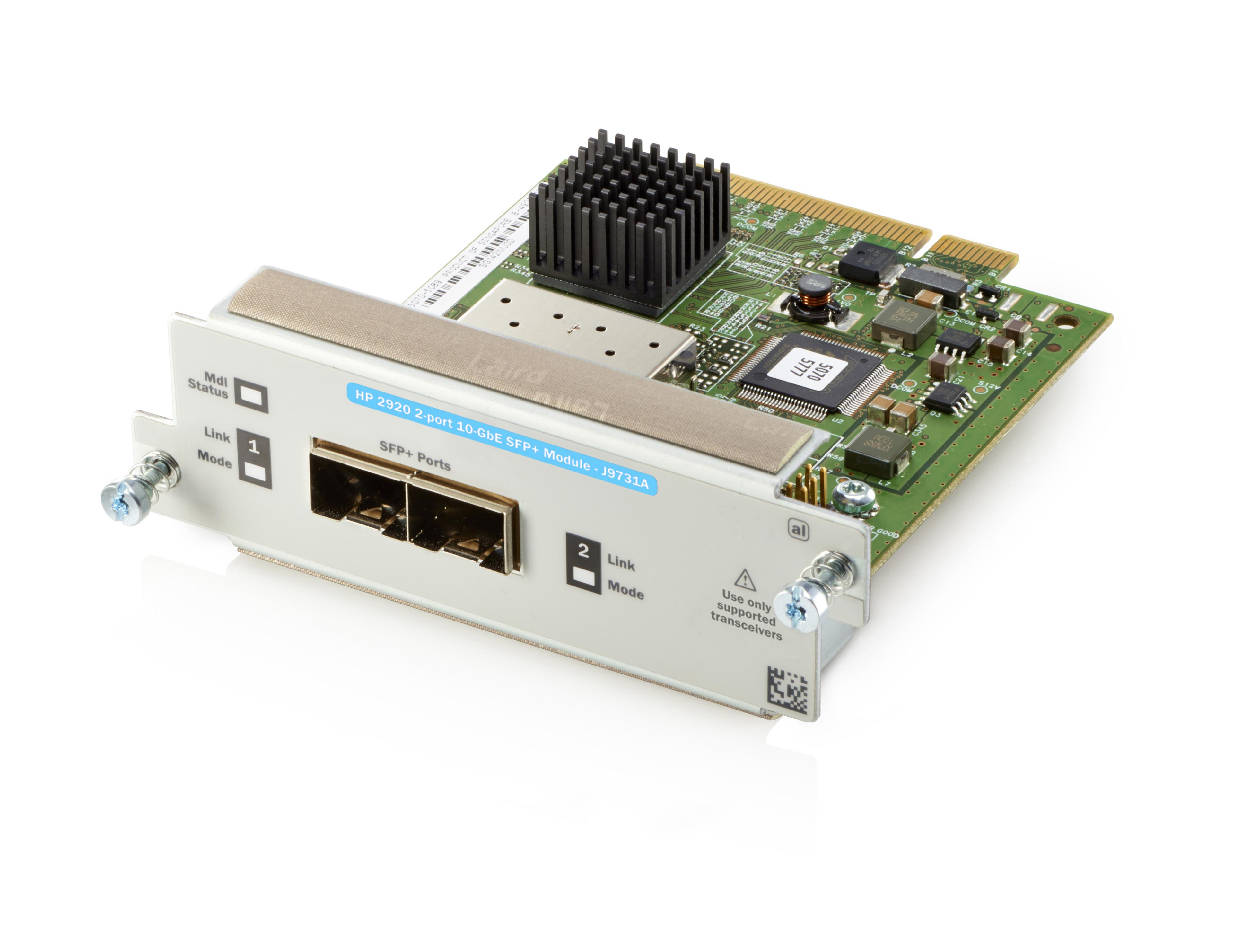 HPE Aruba 2920 2x10GbE SFP+-Modul