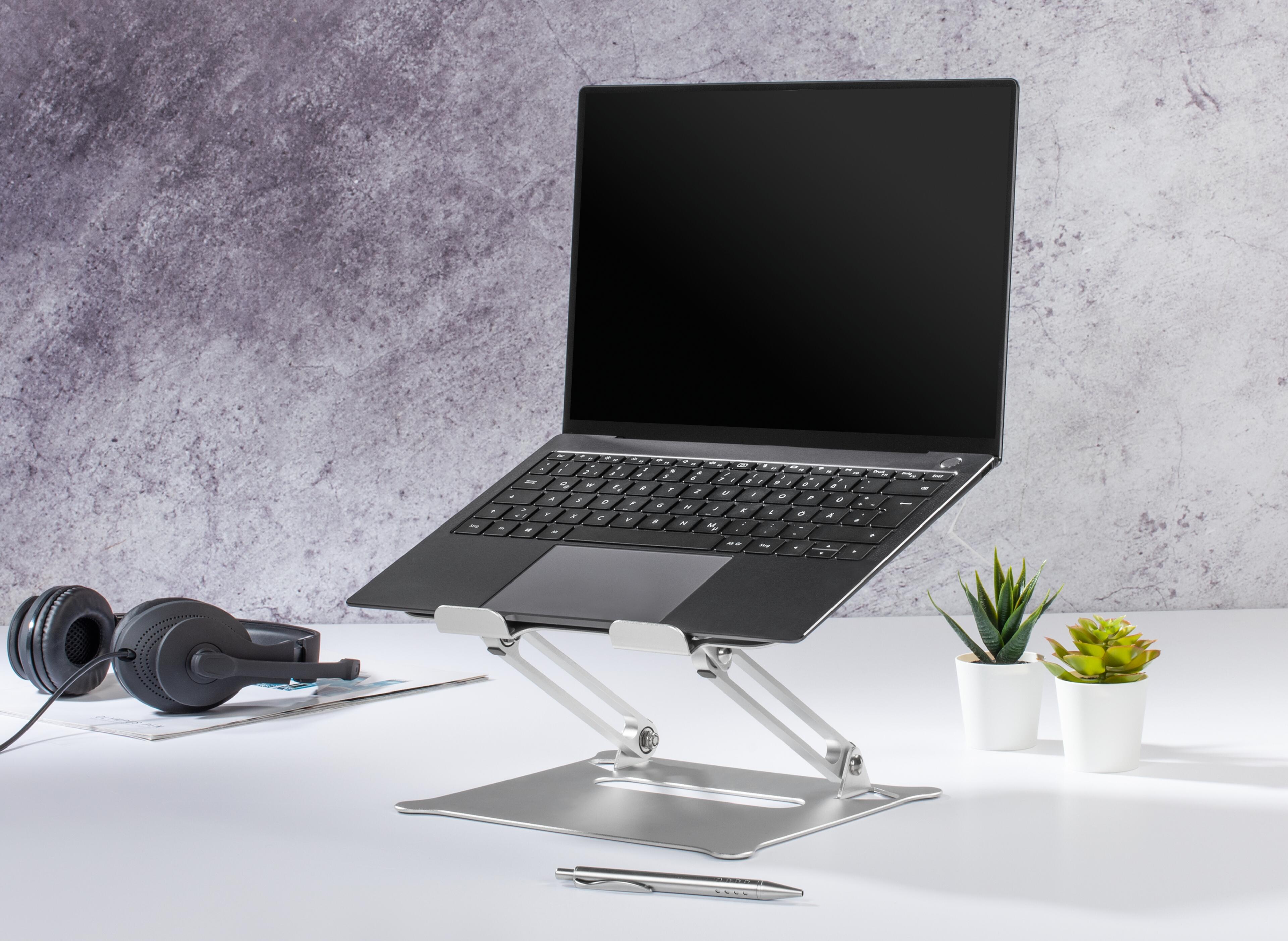 Suporte PC portátil inclinável Hama Alu