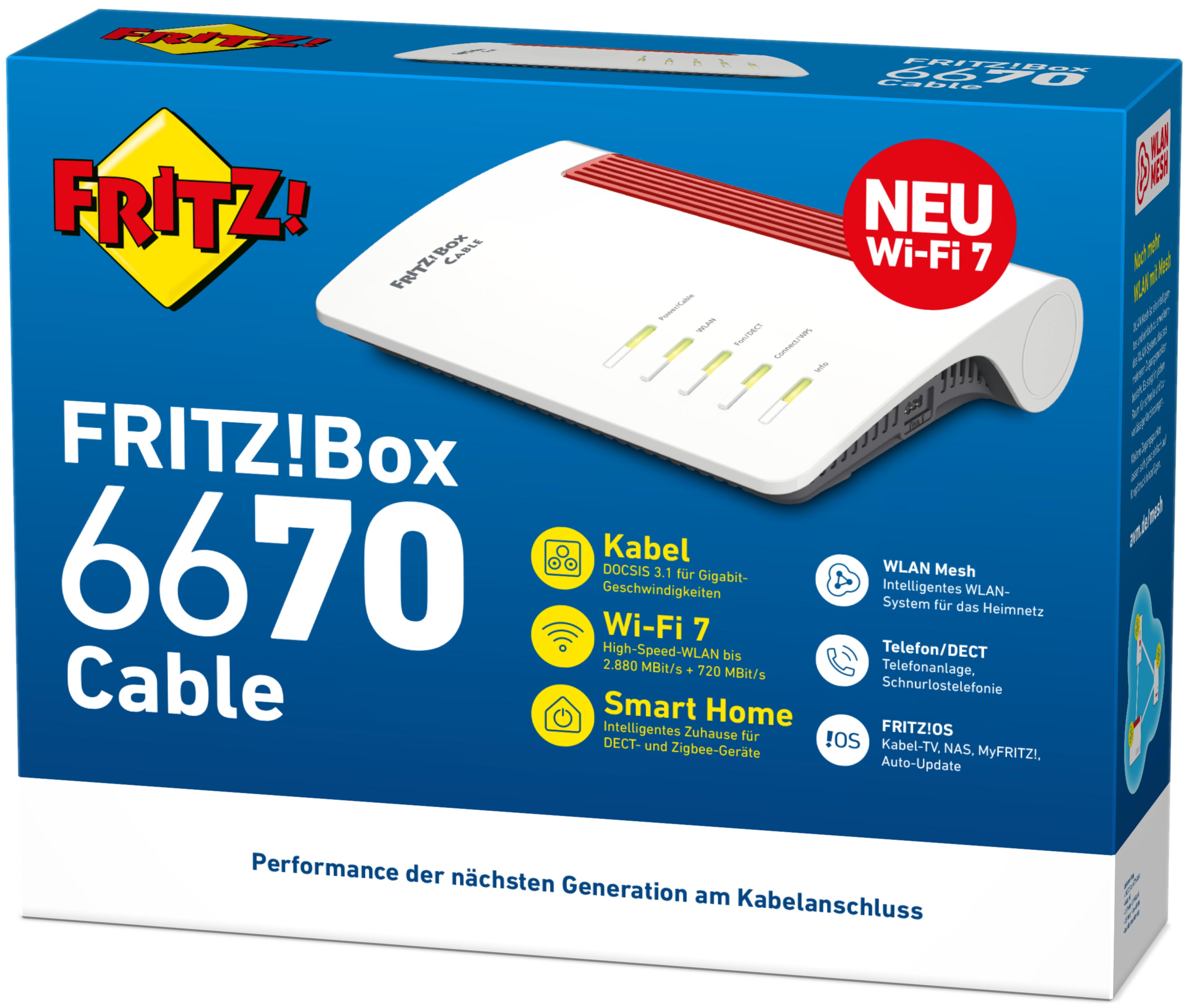 FRITZ!Box 6670 Cable WLAN-Router