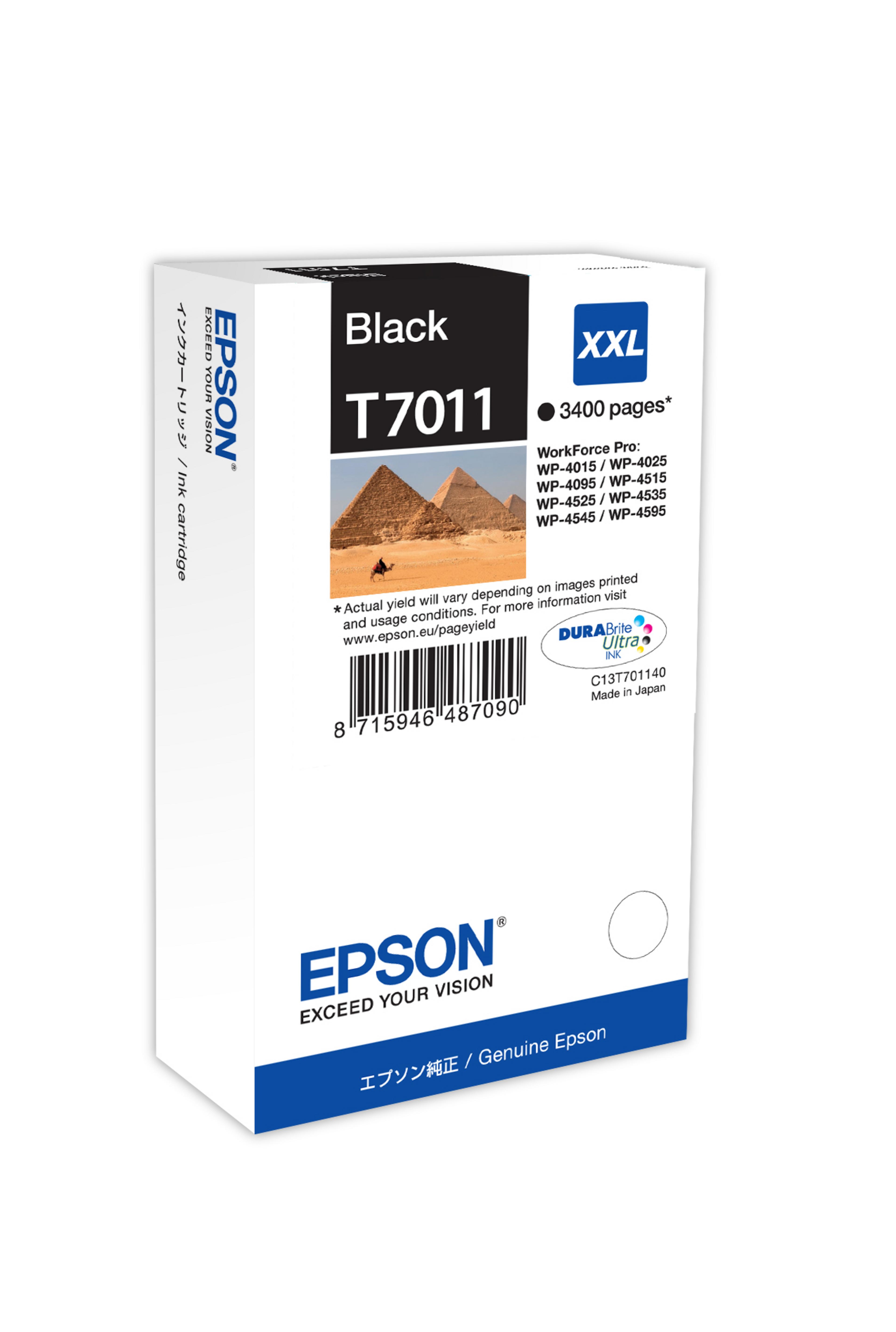 Inchiostro Epson T7011 nero