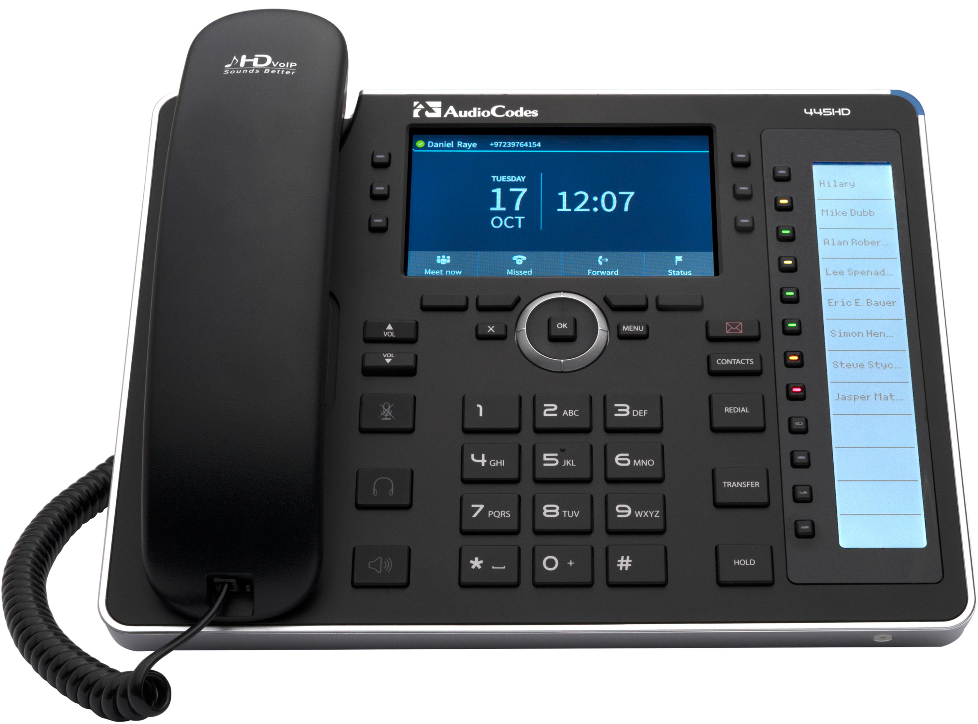 AudioCodes 445HD SfB IP Desktop Phone