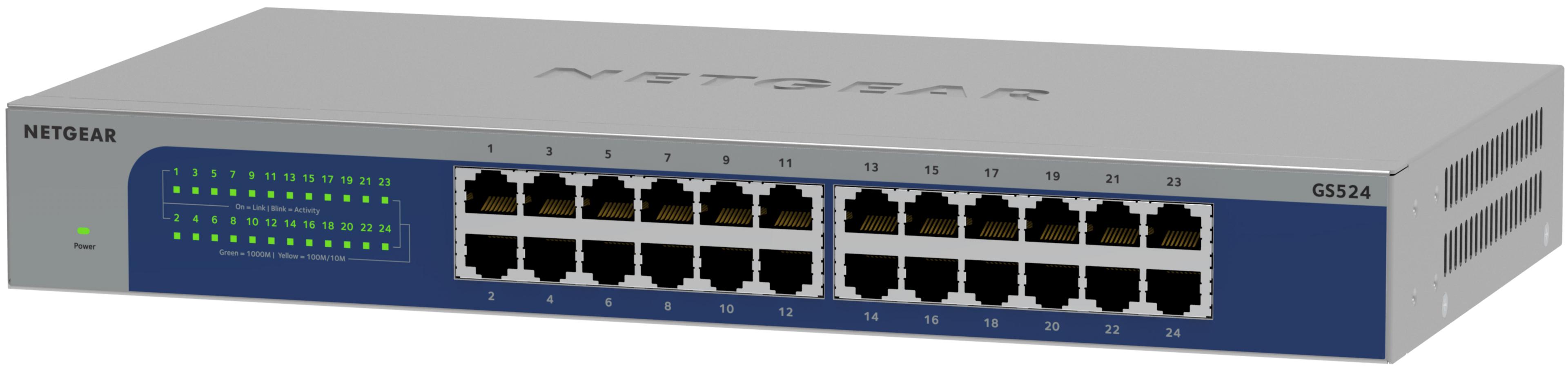 Switch NETGEAR GS524v3 non administré