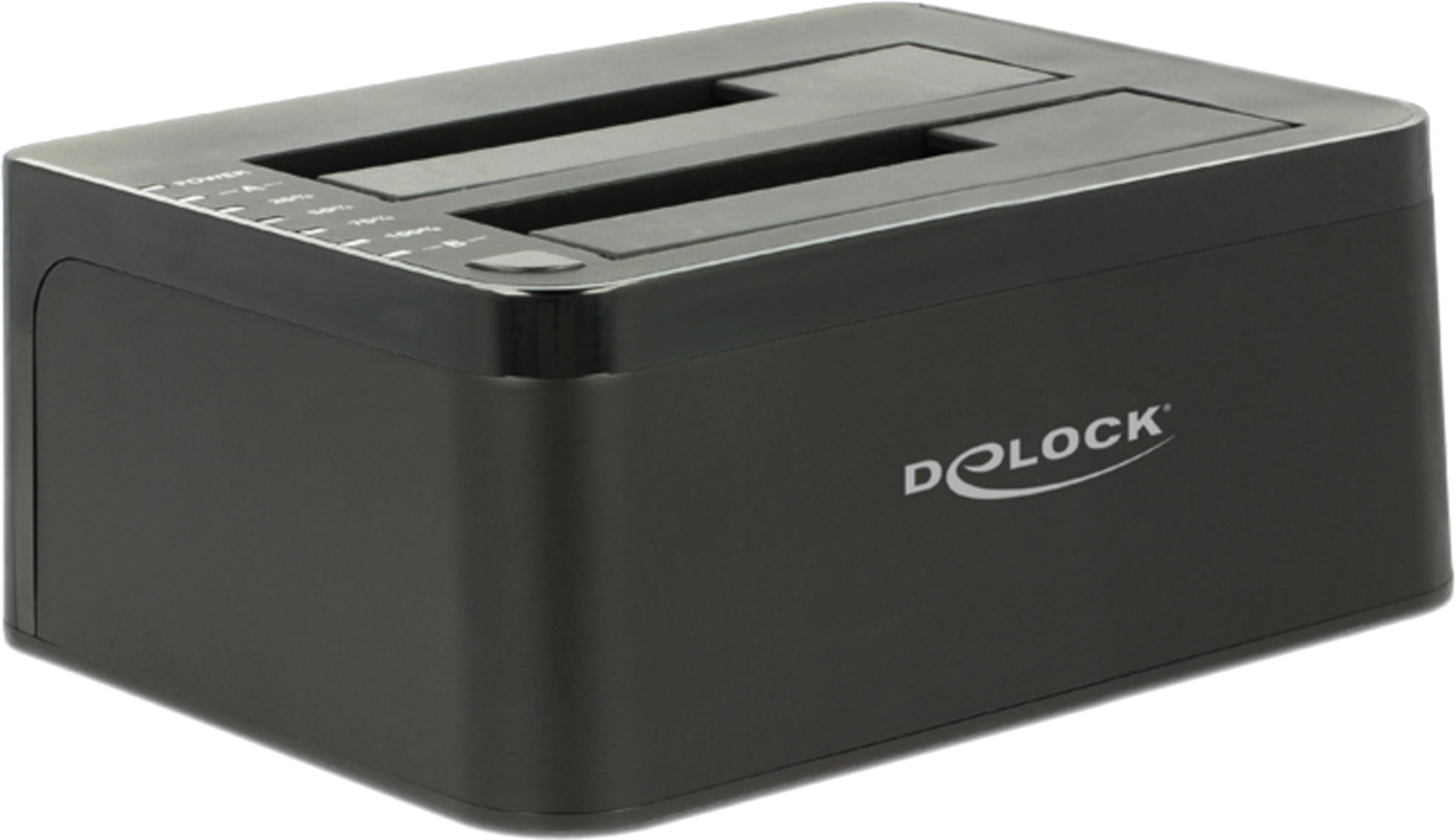 Delock USB 3.0 SATA Dock/Cloning Station