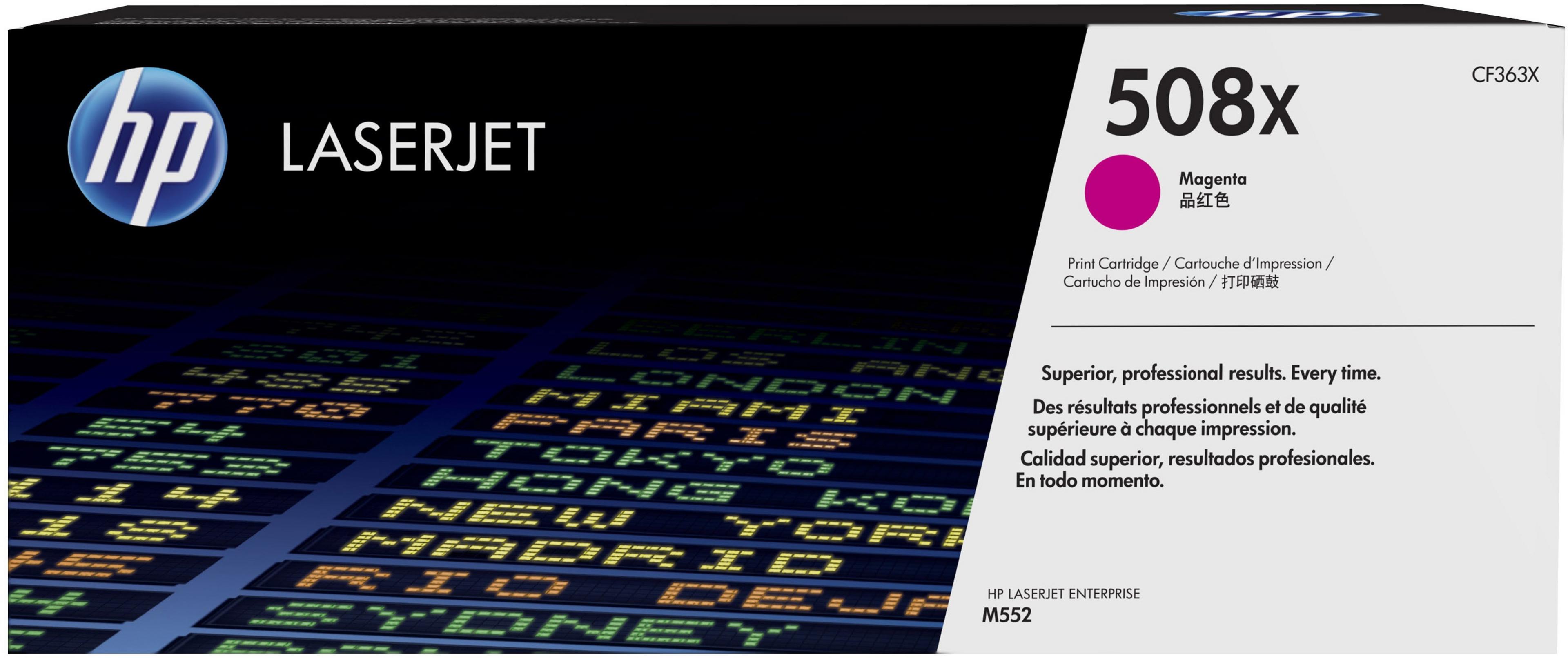 HP 508X Toner Magenta