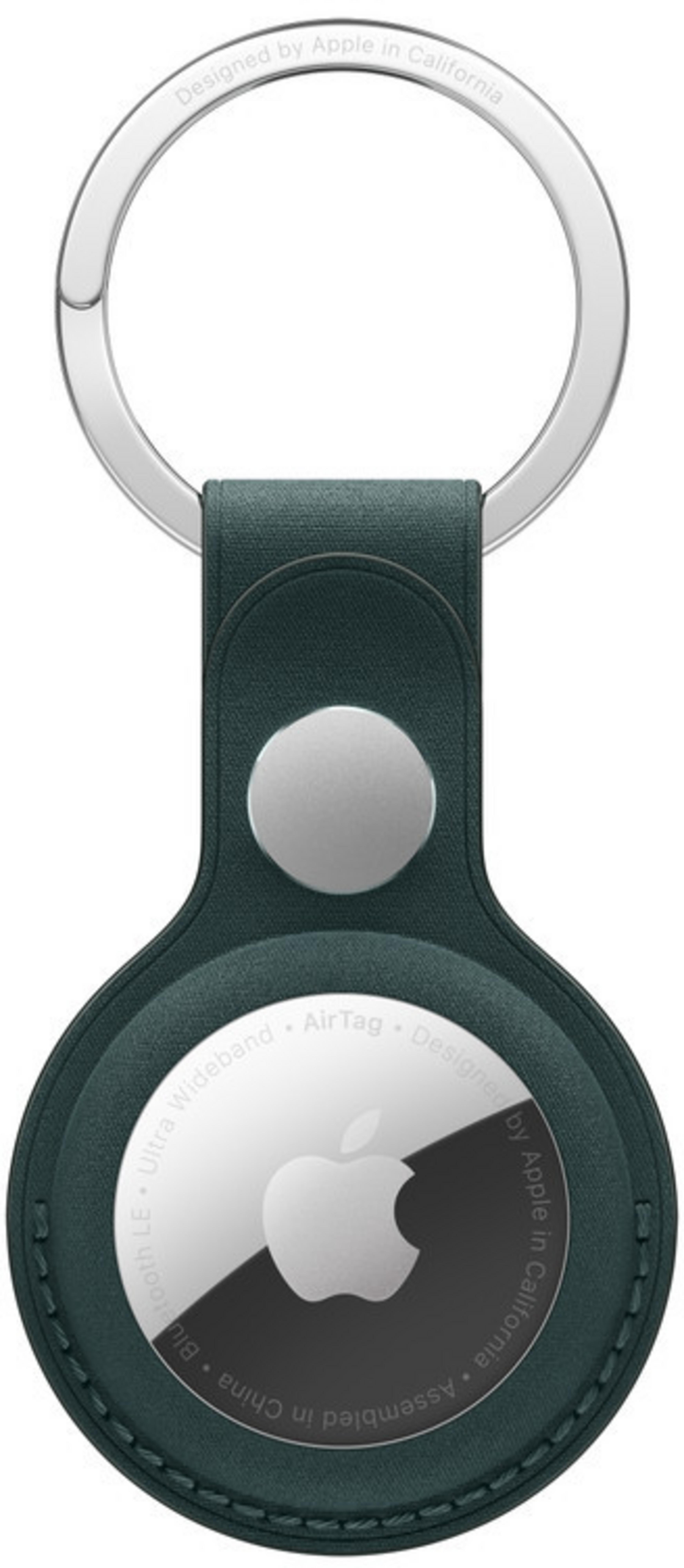 Apple AirTag Key Ring Dark Green