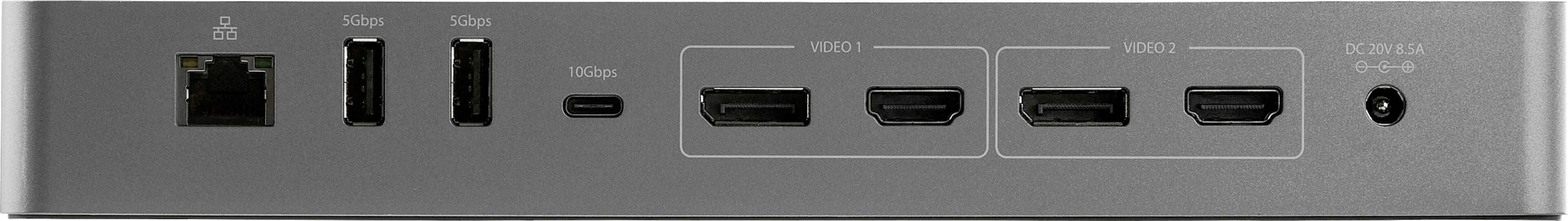 StarTech Thunderbolt3/USB-C - 2xDP Dock