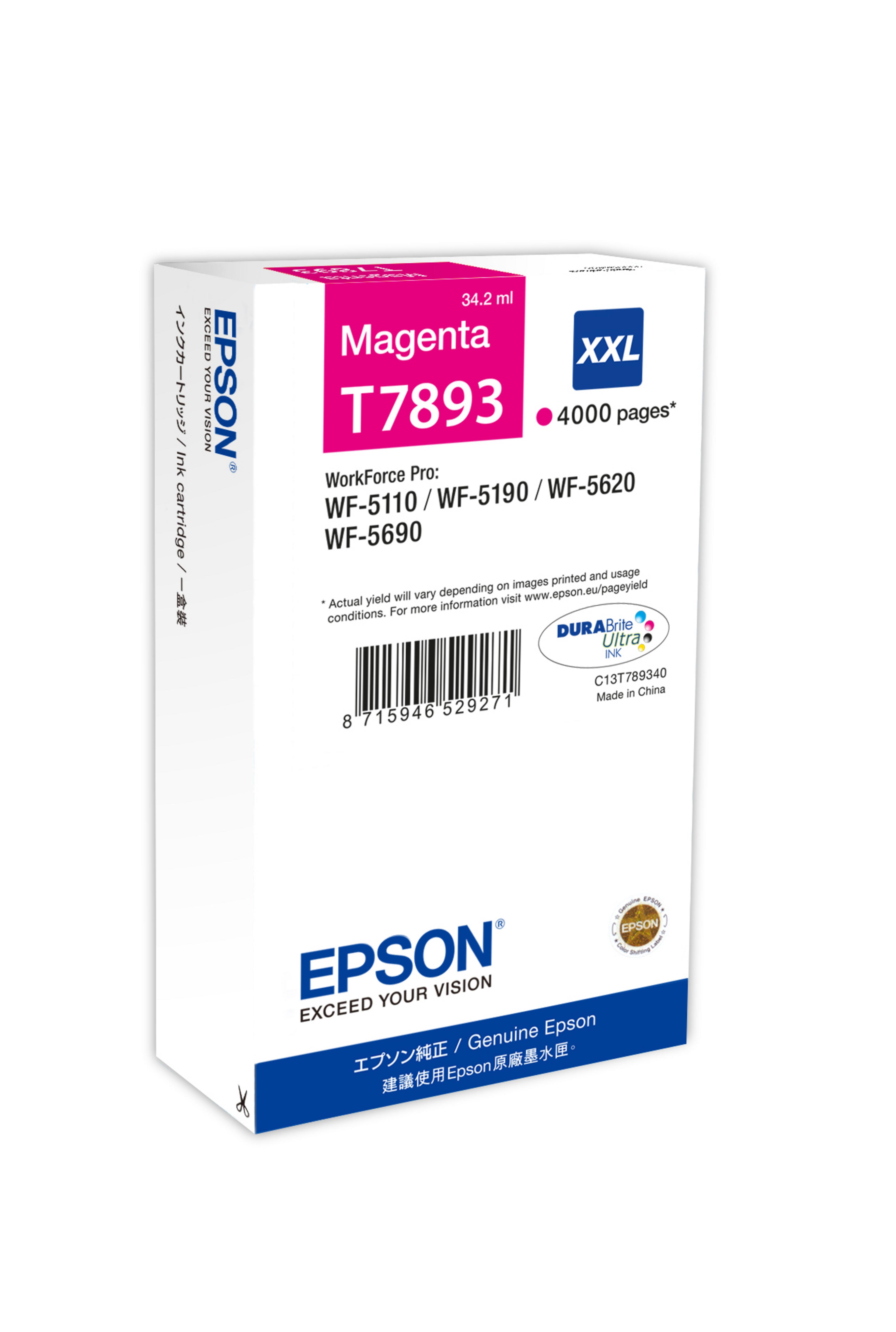 Epson T789 XXL Ink Magenta