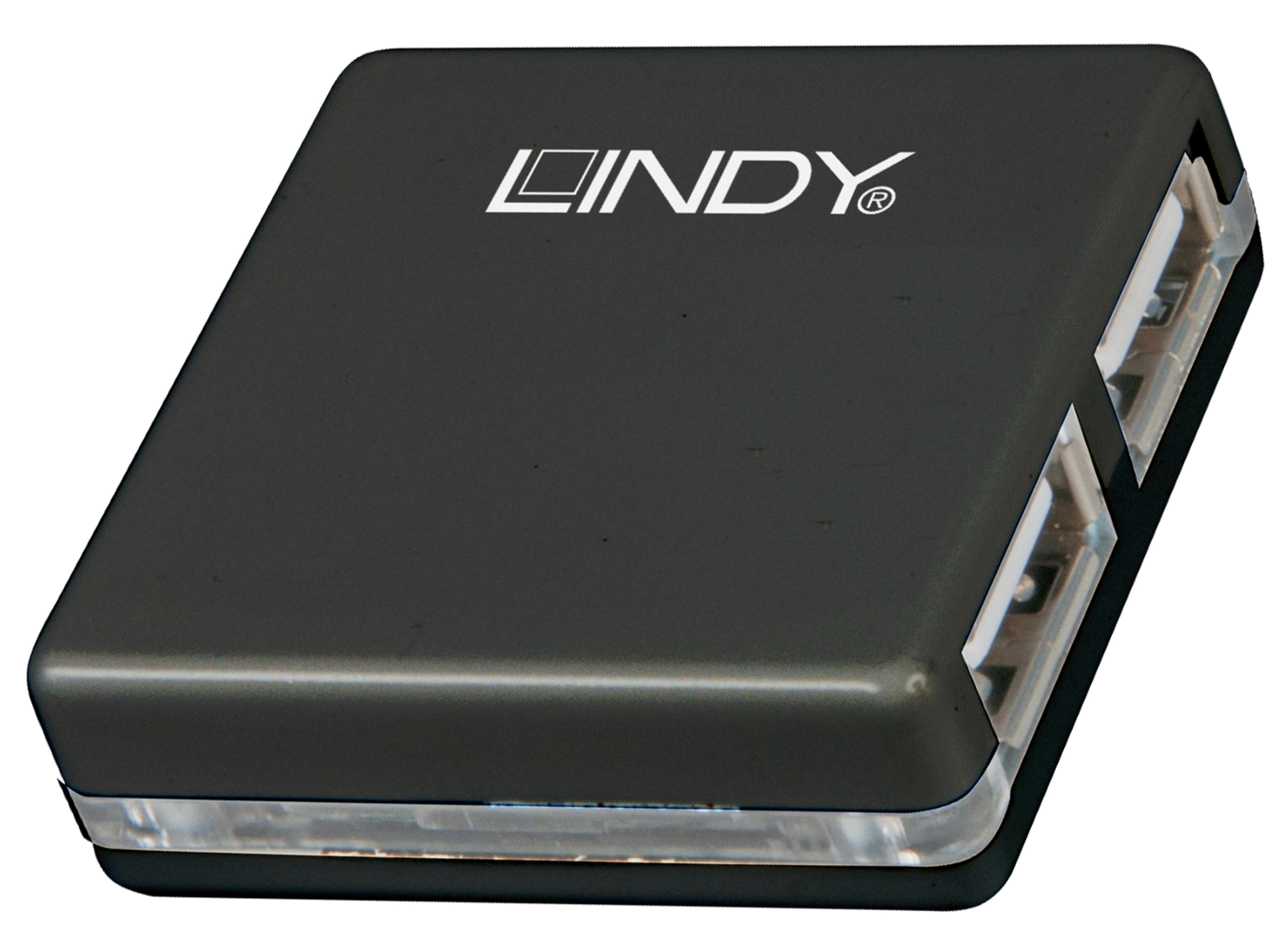 Mini hub USB 2.0, 4 ports