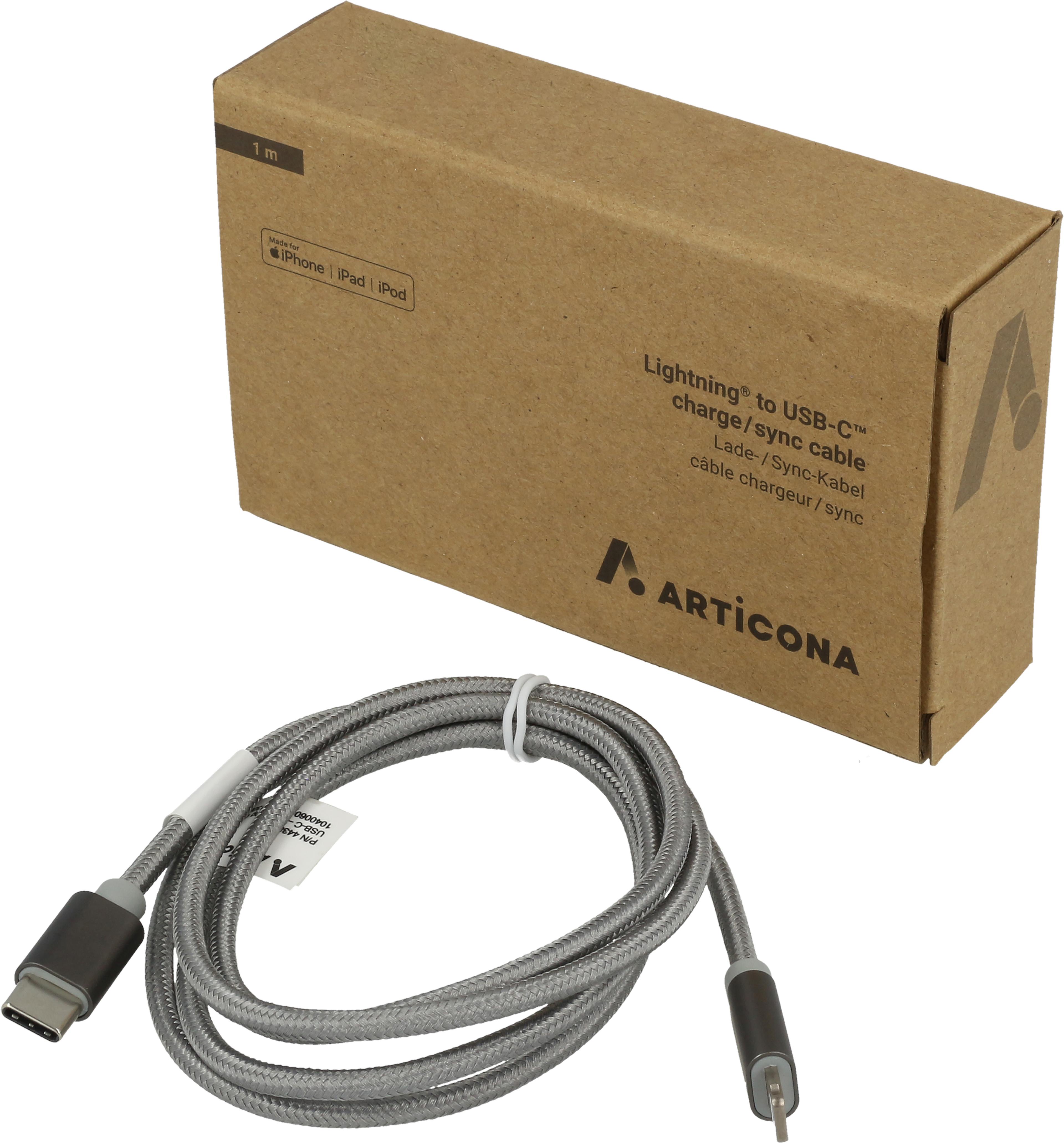 Kabel ARTICONA USB typ C - Lightning 2 m